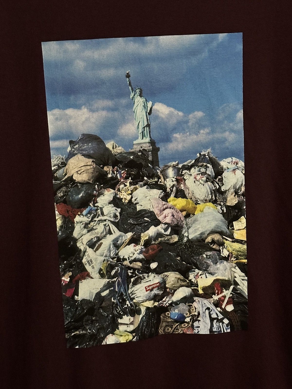 Supreme Supreme Trash Tee Size US XL / EU 56 / 4 - 2 Thumbnail