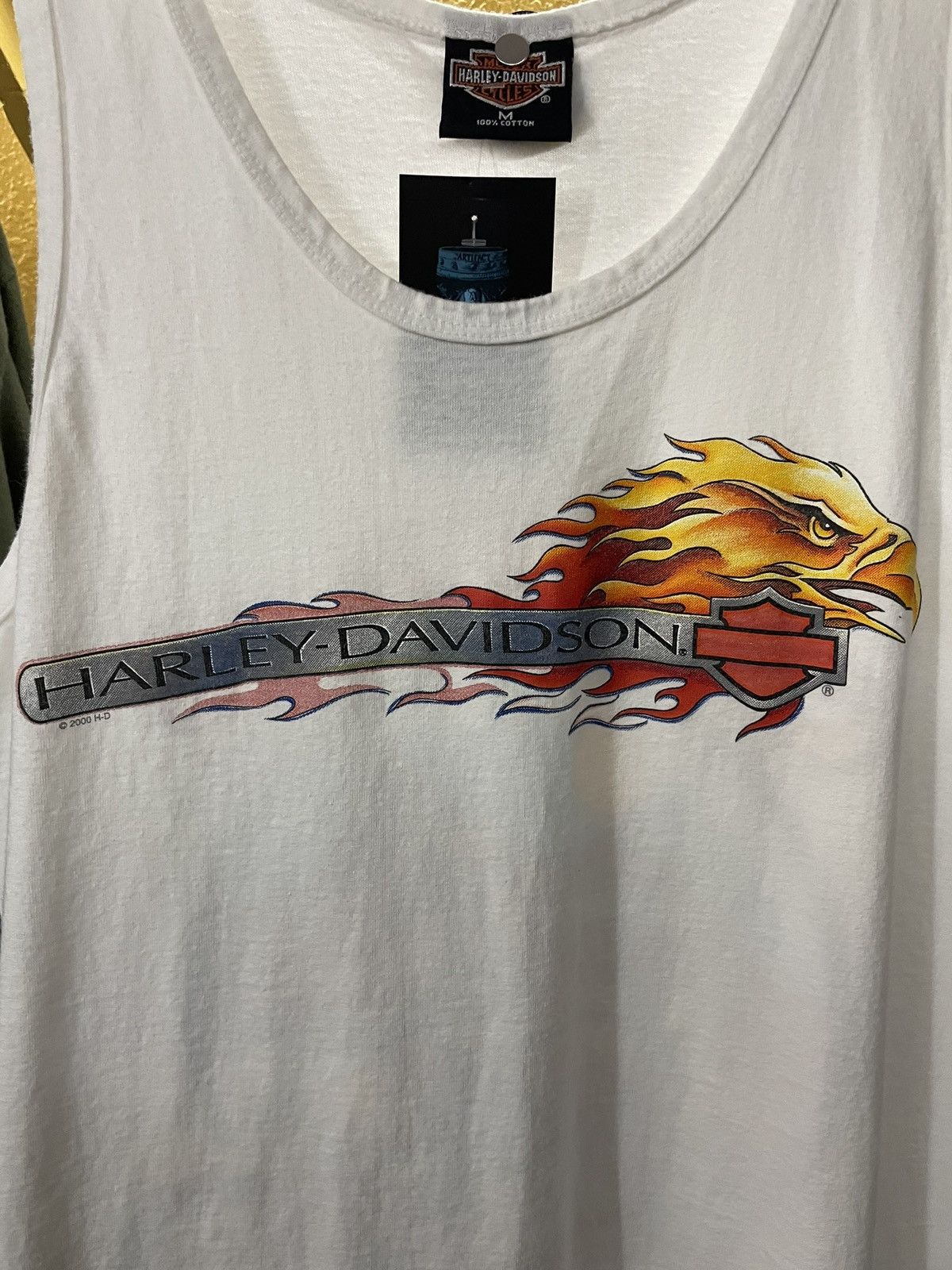 Harley Davidson × Vintage Vintage Harley Davidson Tank Top Chandlers Arizona Size US M / EU 48-50 / 2 - 3 Thumbnail