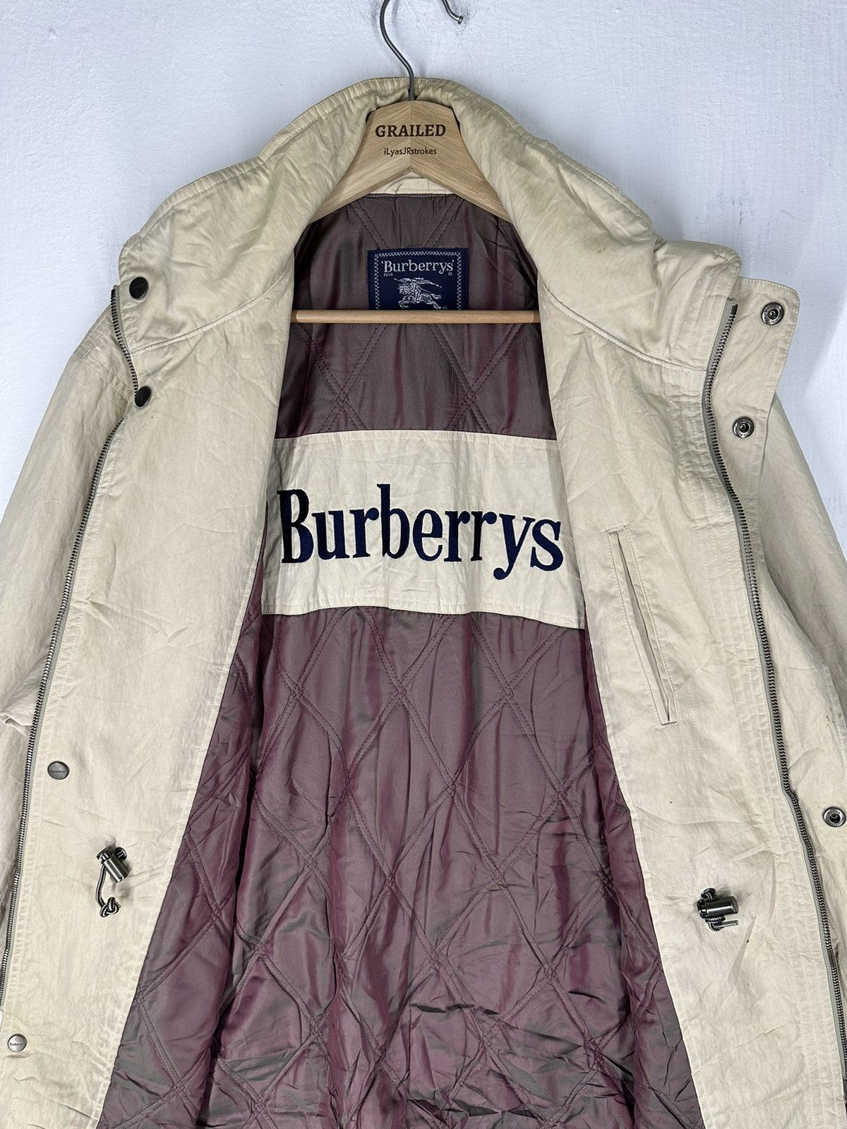 Burberry Vintage Burberry Jacket Size US L / EU 52-54 / 3 - 10 Thumbnail