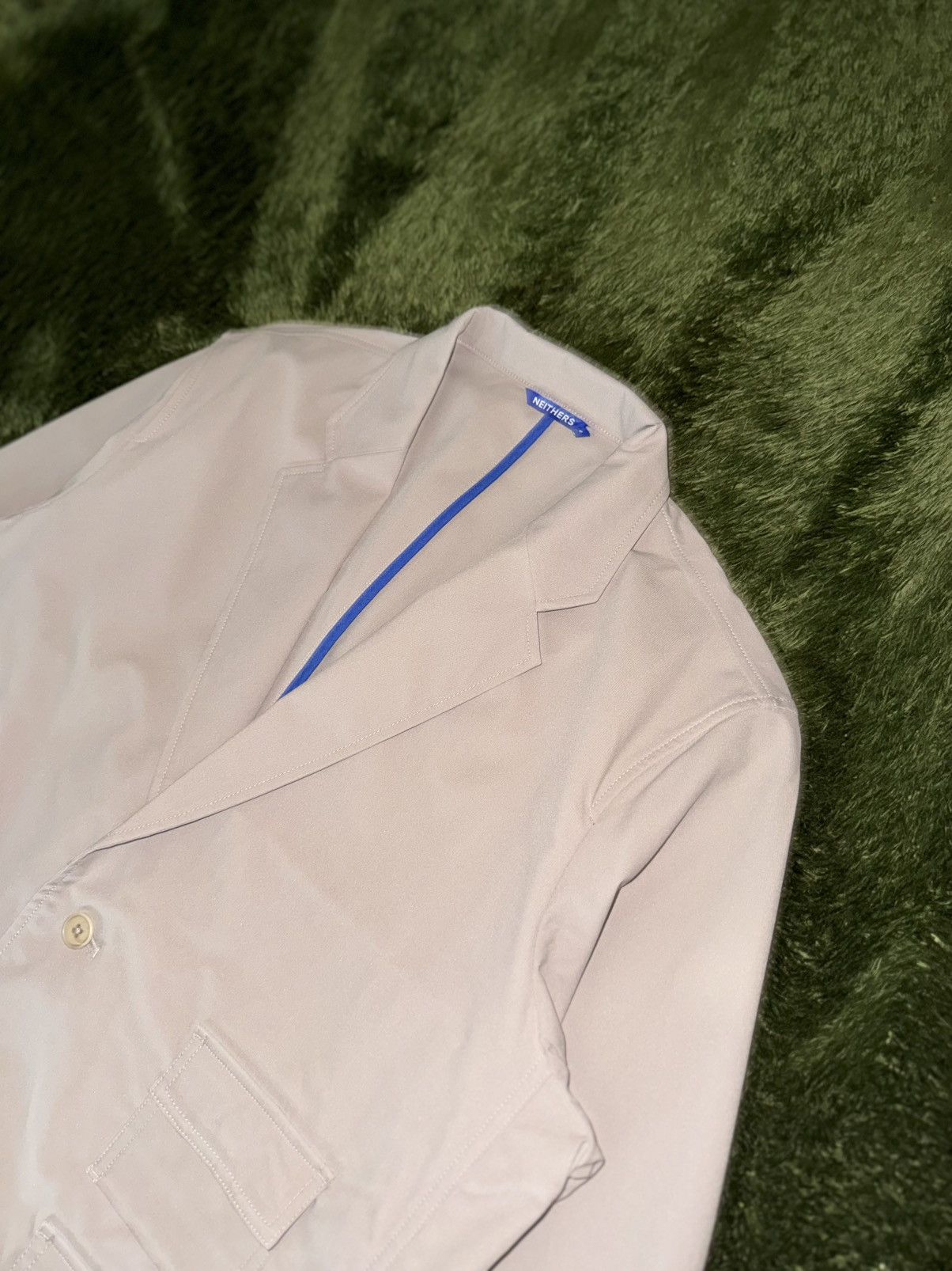 Japanese Brand [5] NEITHERS Utility Pocket Blazer Jacket NWOT Size US XL / EU 56 / 4 - 2 Thumbnail