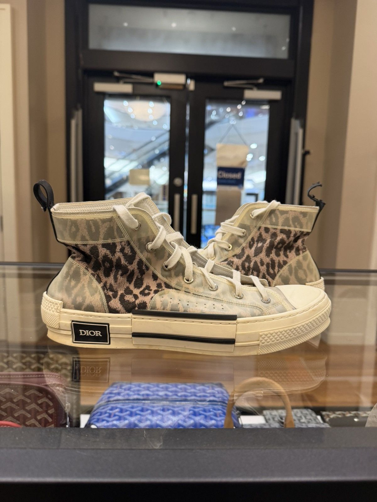 Dior Dior B23 High Top Sneaker - Leopard Print Size US 10 / EU 43 - 1 Thumbnail
