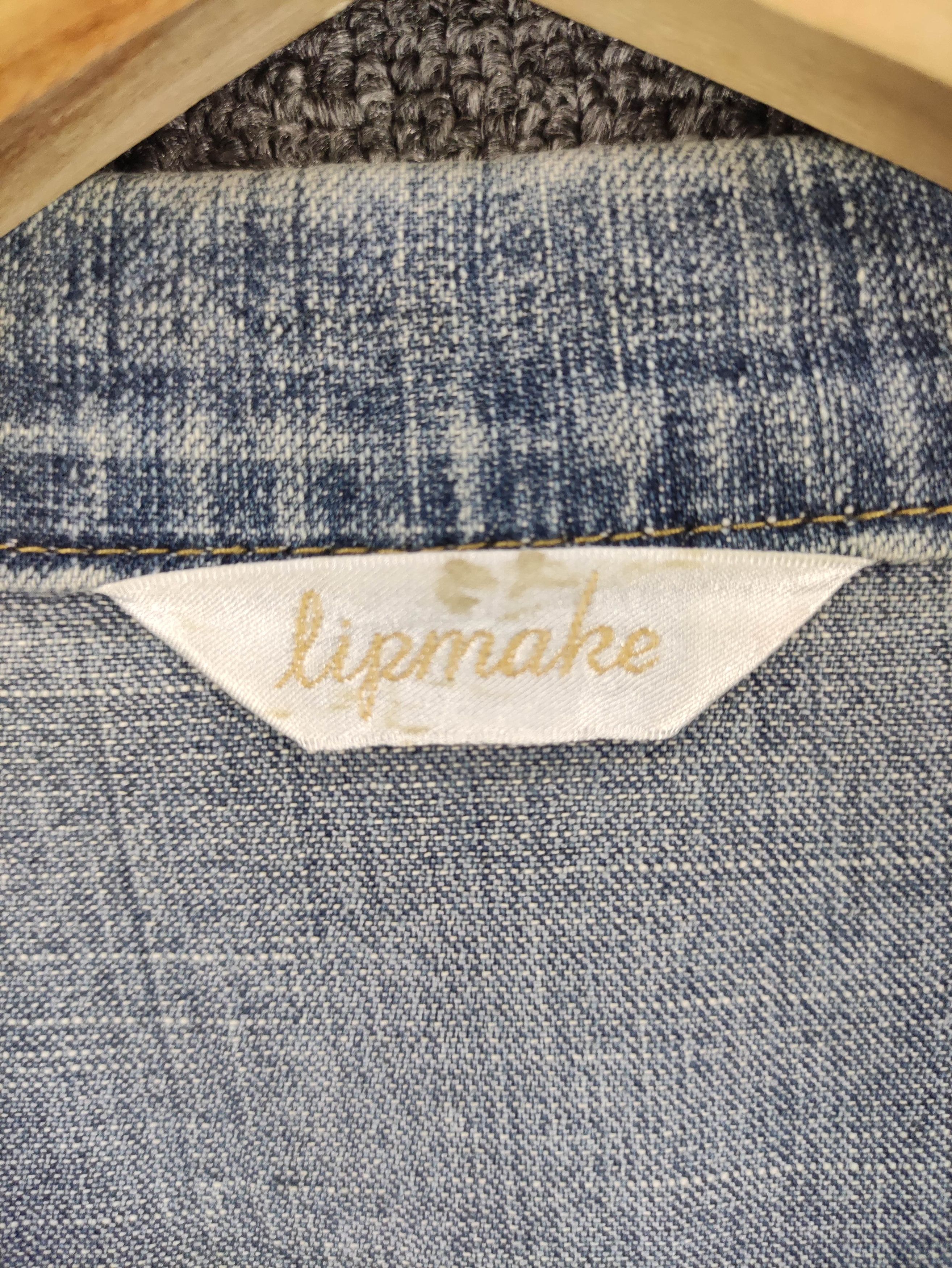 Japanese Brand Vintage Lipmake Soft Denim Jacket Size S / US 4 / IT 40 - 2 Thumbnail