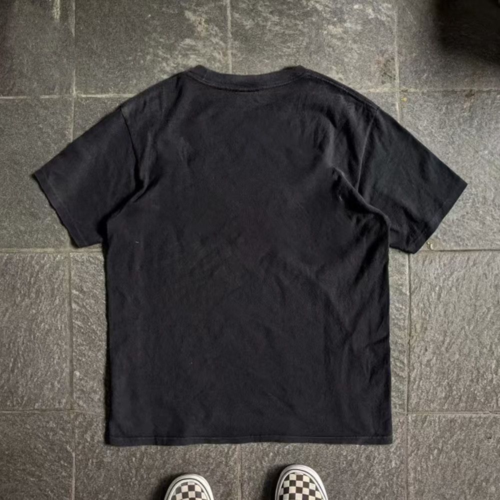 Japanese Brand × Vintage Black street fashion flower print loose t-shirt Size US M / EU 48-50 / 2 - 2 Thumbnail