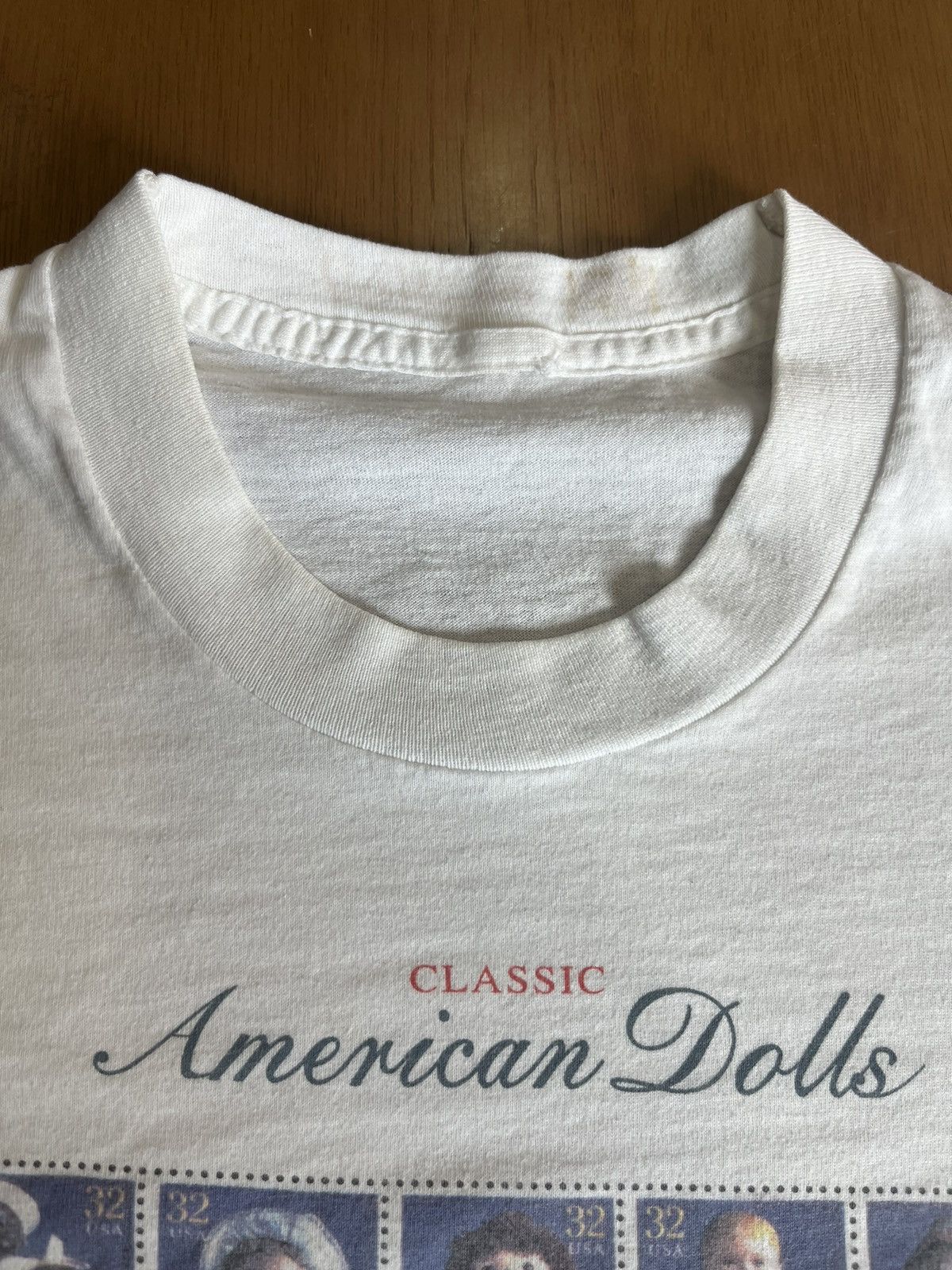 Vintage American Dolls Stamp Designs 1997’s Betsy McCall Tee