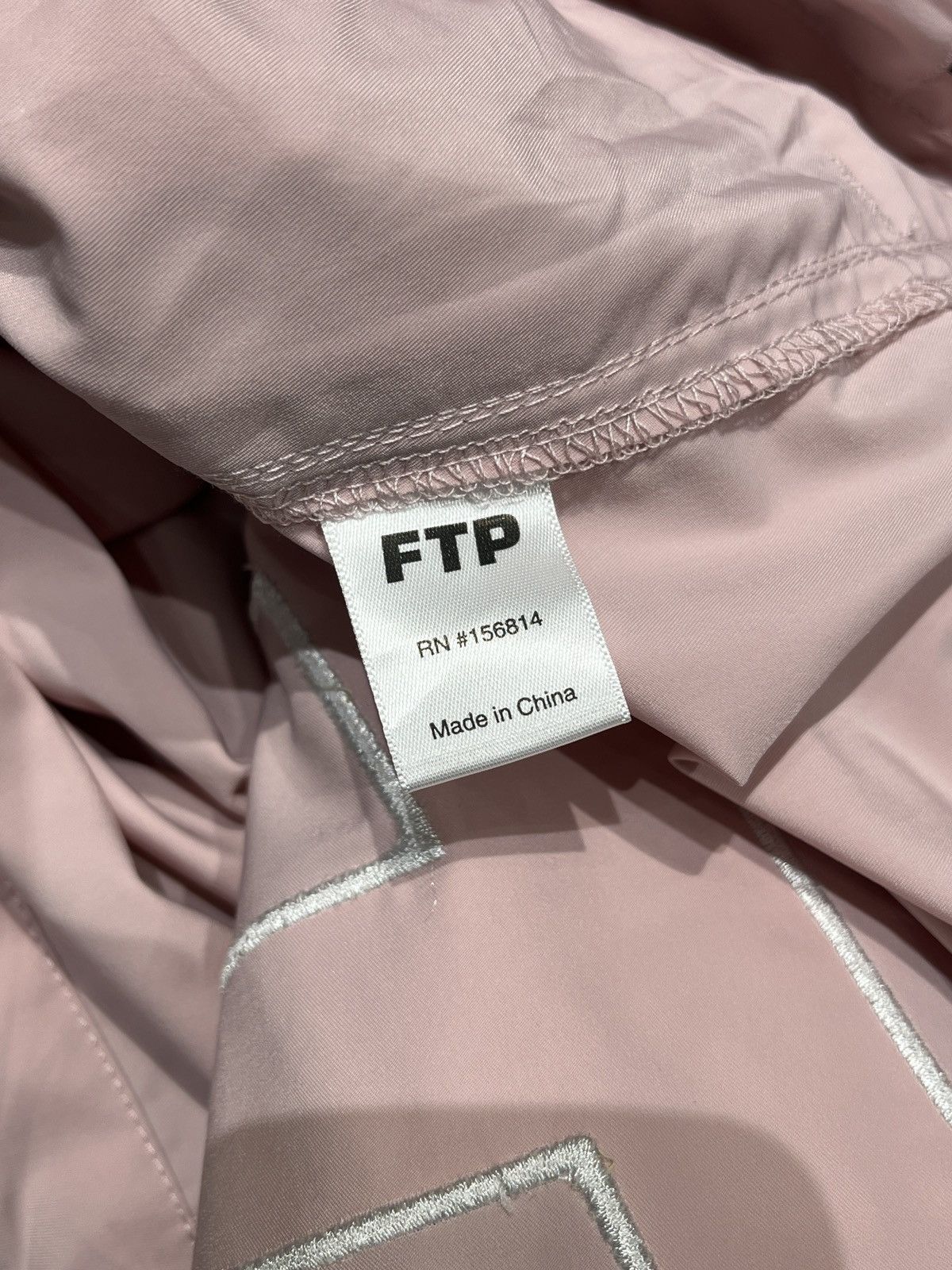 Fuck The Population SS22 FTP Vertical Logo Anorak Size US M / EU 48-50 / 2 - 7 Thumbnail