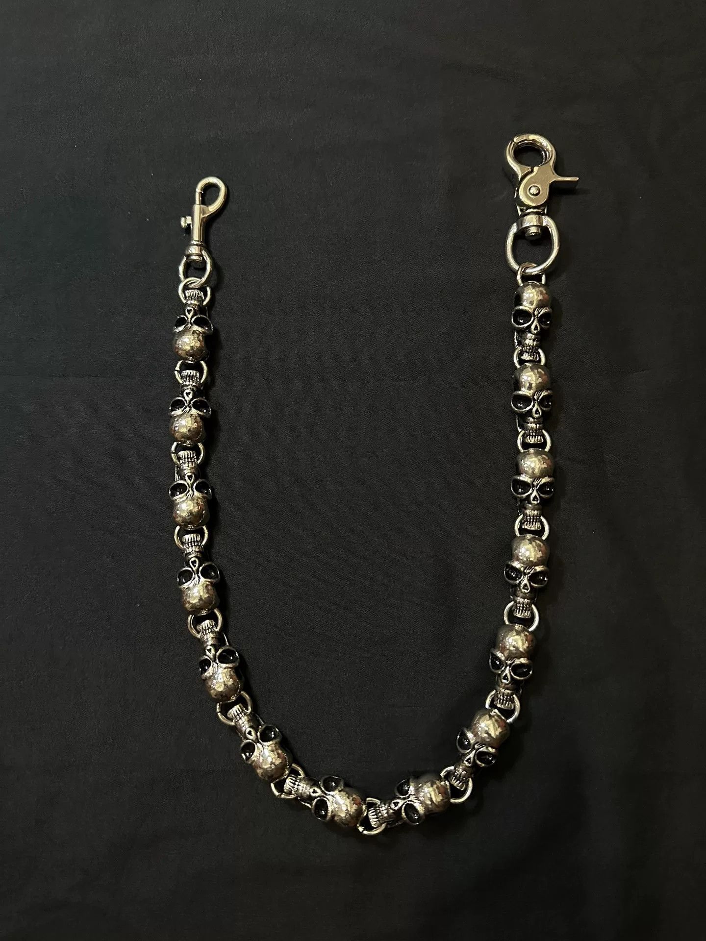 Vintage vintage 90s skull wallet chain Size ONE SIZE - 1 Thumbnail