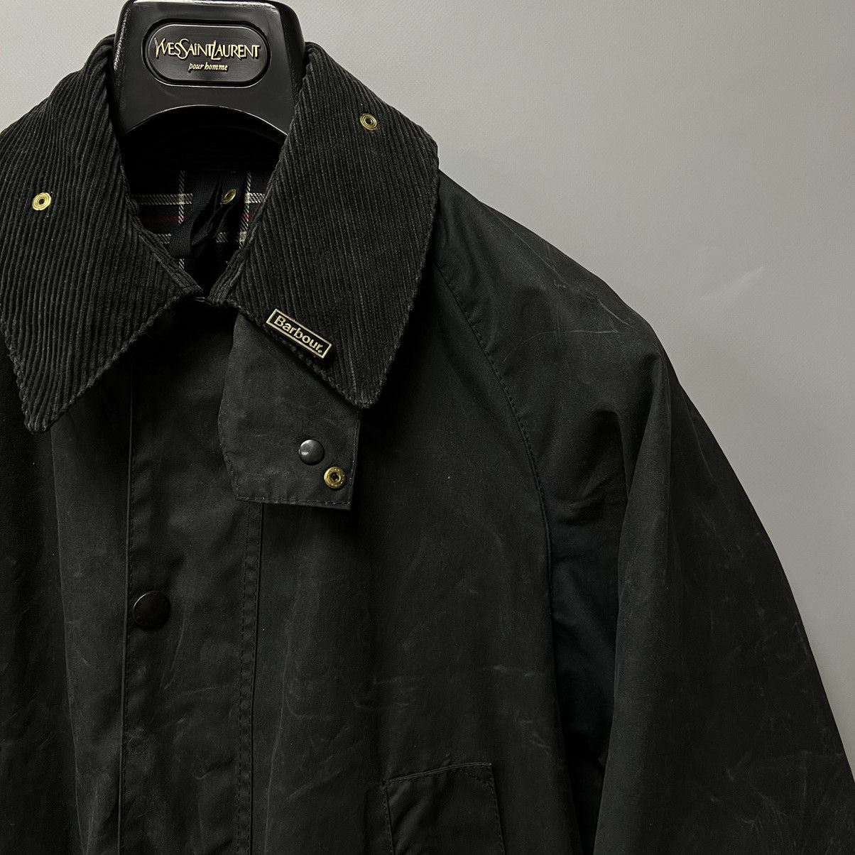 Barbour Barbour Vintage Bedale Navy Wax Jacket Coat Men’s Size US S / EU 44-46 / 1 - 5 Thumbnail