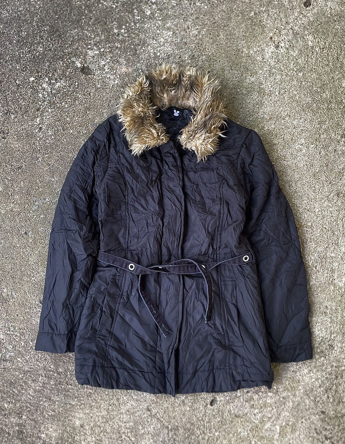 If Six Was Nine Japanese Brand Bunny Fur Faux Bondage Jacket Lgb Style Size US S / EU 44-46 / 1 - 1 Thumbnail