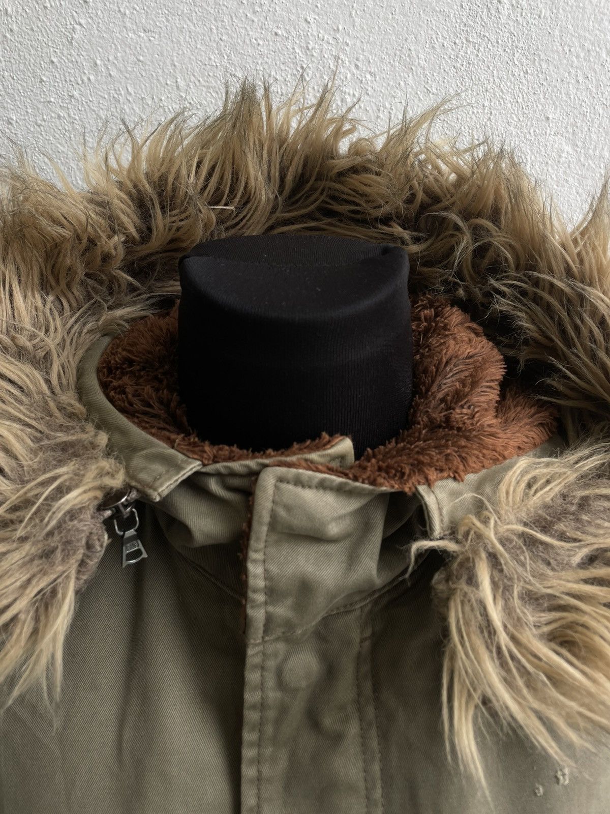 Hysteric Glamour Hysteric Glamour x Destroy All Monsters Military Fur Jacket Size S / US 4 / IT 40 - 8 Thumbnail