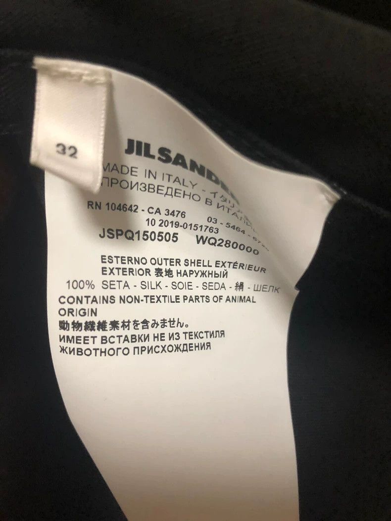 Jil Sander Jil Sander size 32 Black suit short sleeves Size 4XL / US 24-26 - 3 Thumbnail