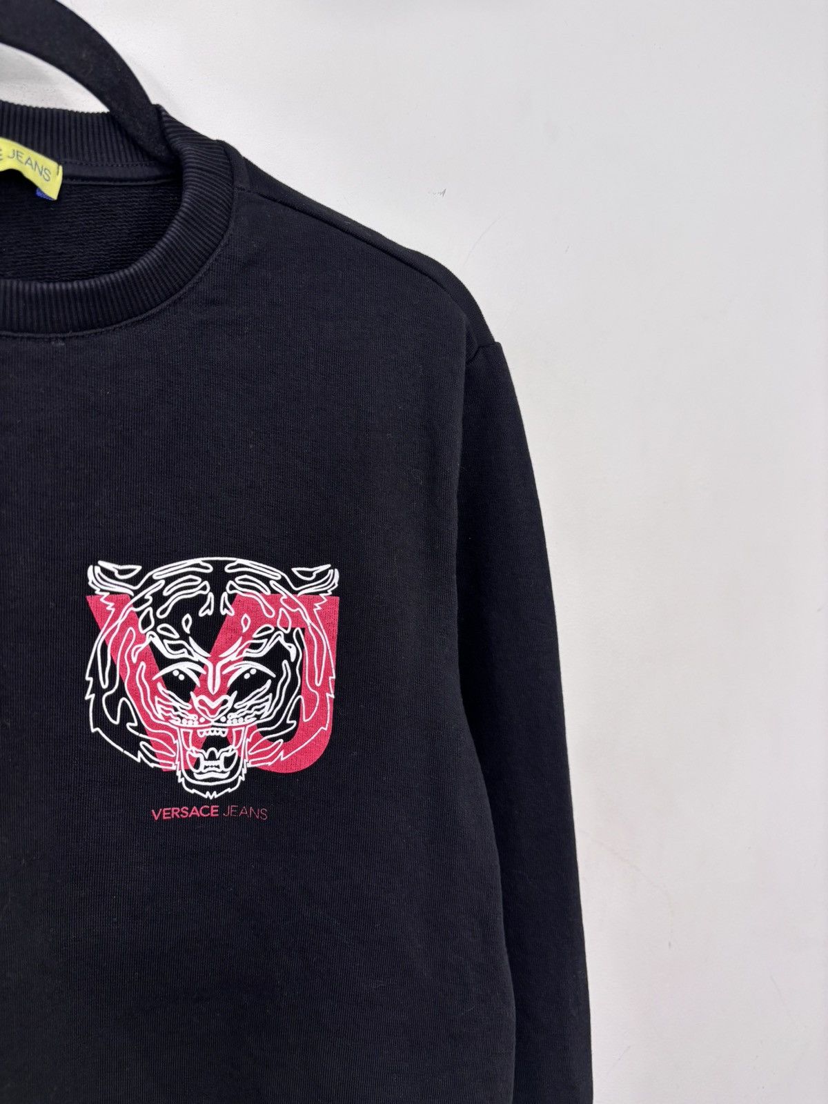 Versace Jeans Couture Versace Jeans Couture Men’s Black Tiger Logo Sweatshirt Size US M / EU 48-50 / 2 - 3 Thumbnail
