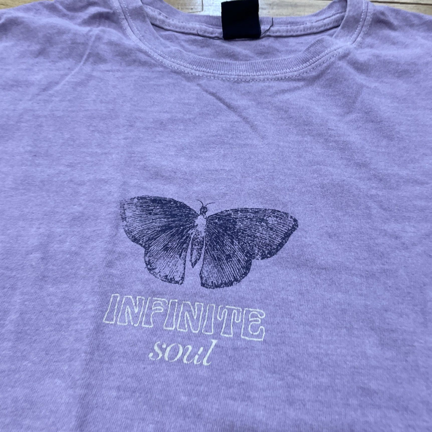 Urban Outfitters VINTAGE Urban Outfitters Shirt Men XL Purple Butterfly Rappillon Infinite Soul 48-50" Graphic Butterfly Shirt Size US XL / EU 56 / 4 - 5 Thumbnail