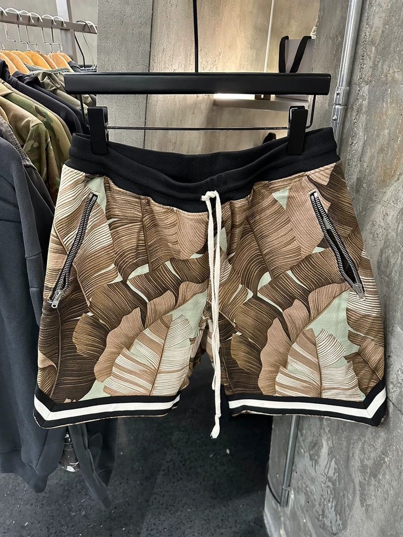 Fear of God Fear of God Co-branded floral pattern basketball shorts Size US 32 / EU 48 - 2 Thumbnail