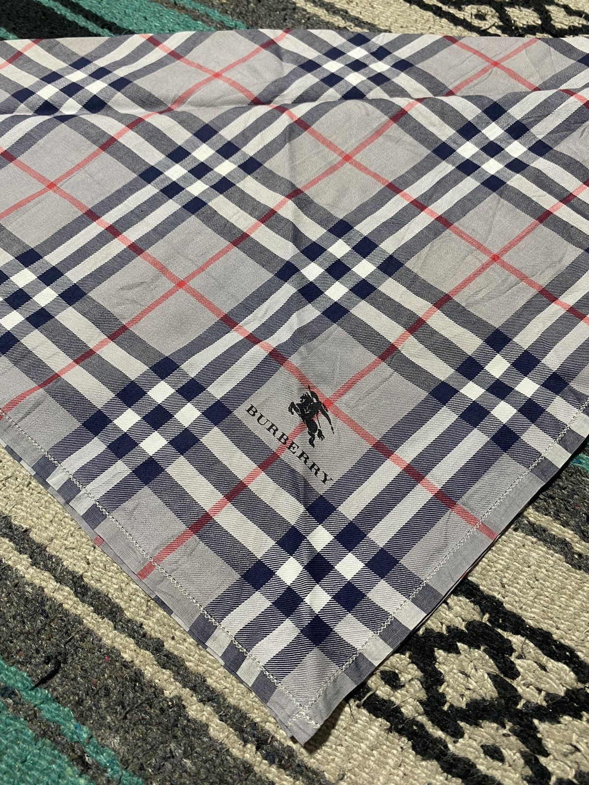 Burberry Vintage Burberry Bandana Handkerchief Headband Turban Size ONE SIZE - 10 Thumbnail