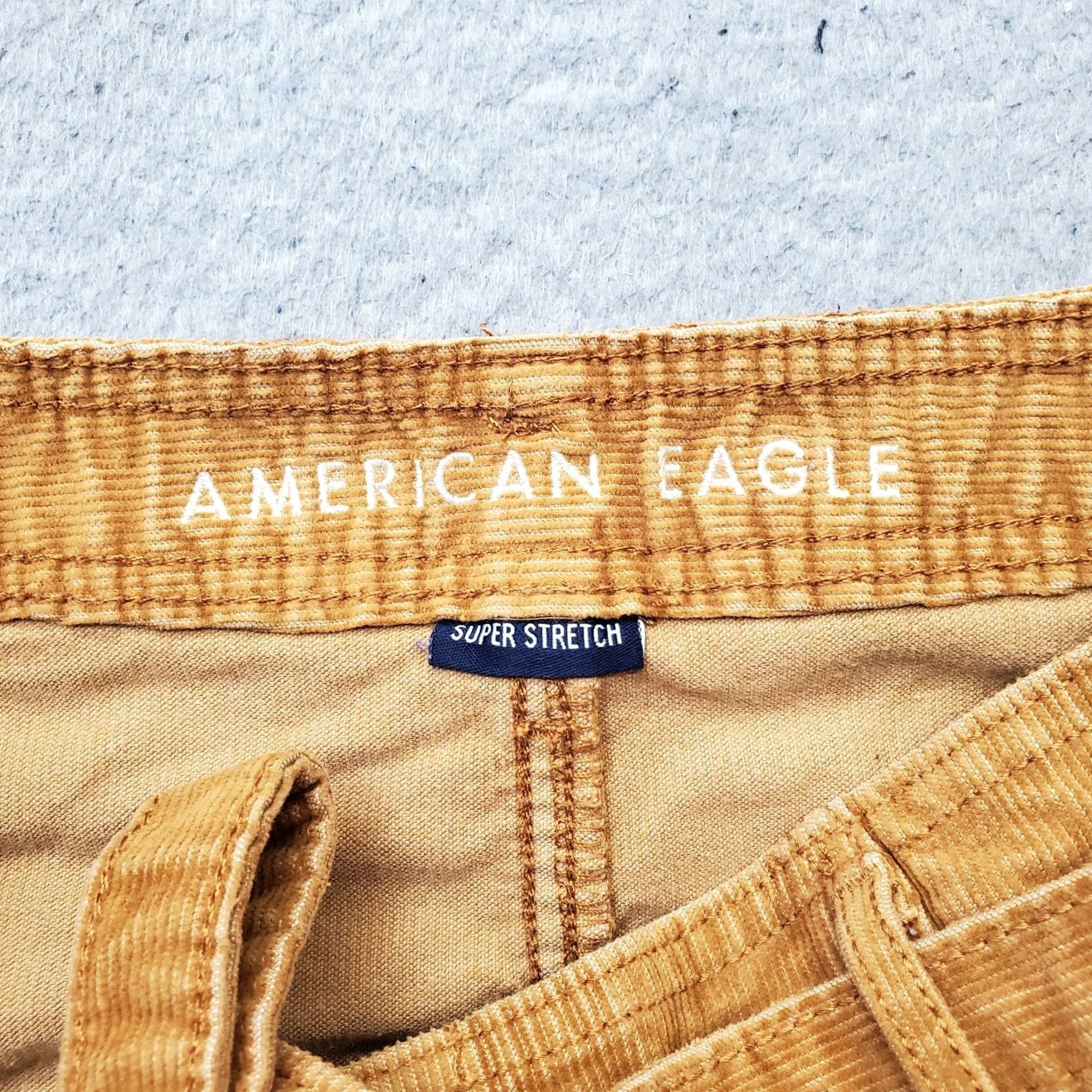 American Eagle Outfitters American Eagle Outfitters A-Line Skirt Womens 4 Brown Corduroy Stretch High Rise Size 27" / US 4 / IT 40 - 6 Thumbnail