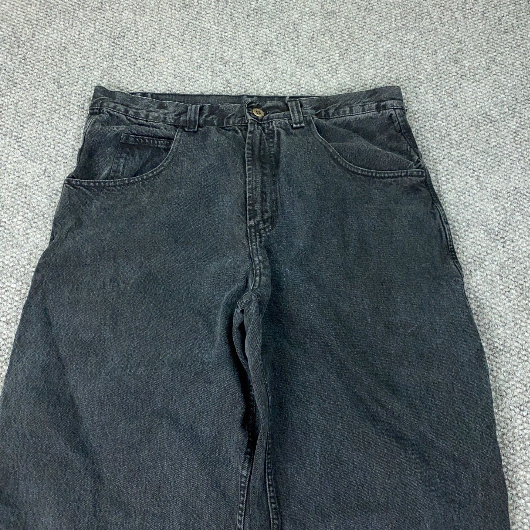 Vintage VINTAGE Unbranded Carpenter Jeans Men's Size 36 Loose Baggy Straight Blue Distressed 90s Grunge Retro Size US 36 / EU 52 - 2 Thumbnail