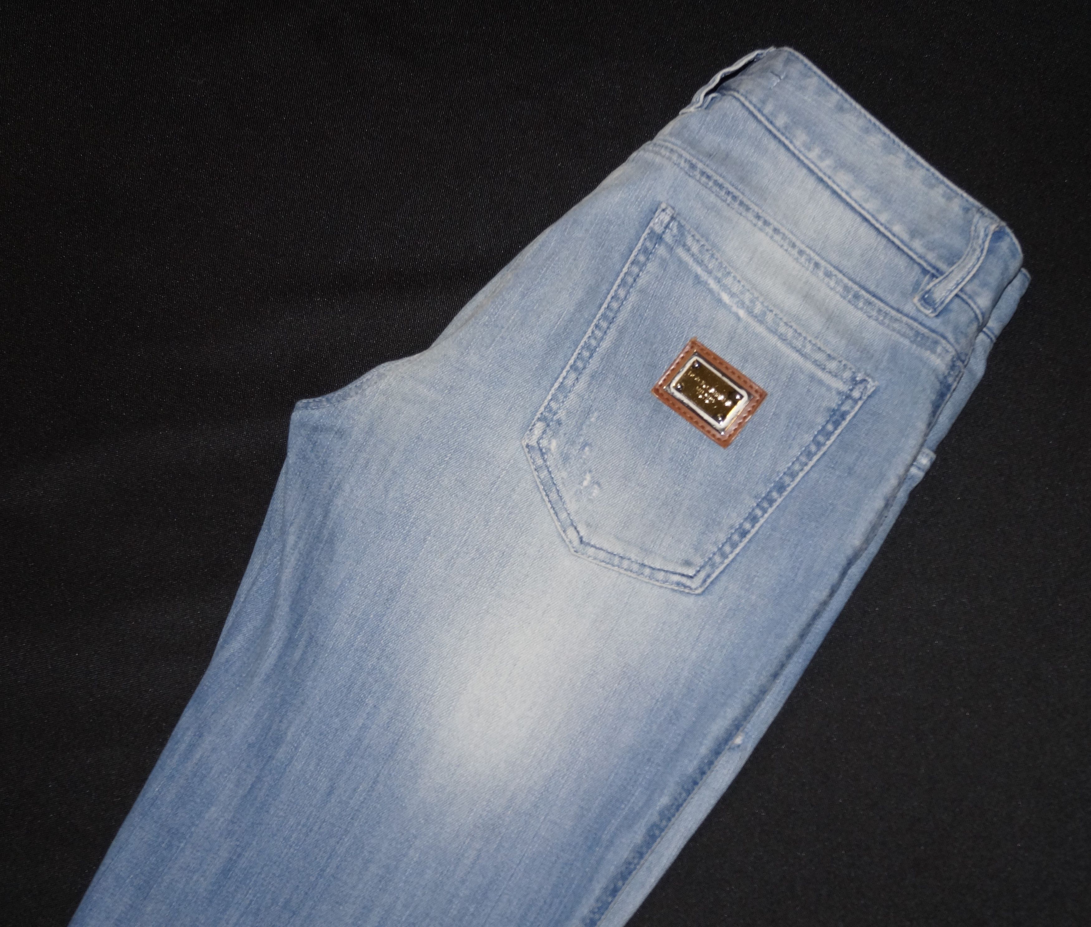 Dolce & Gabbana Dolce & Gabbana luxury Italian straigth jeans 42 size Size 42" / US 20 - 13 Thumbnail