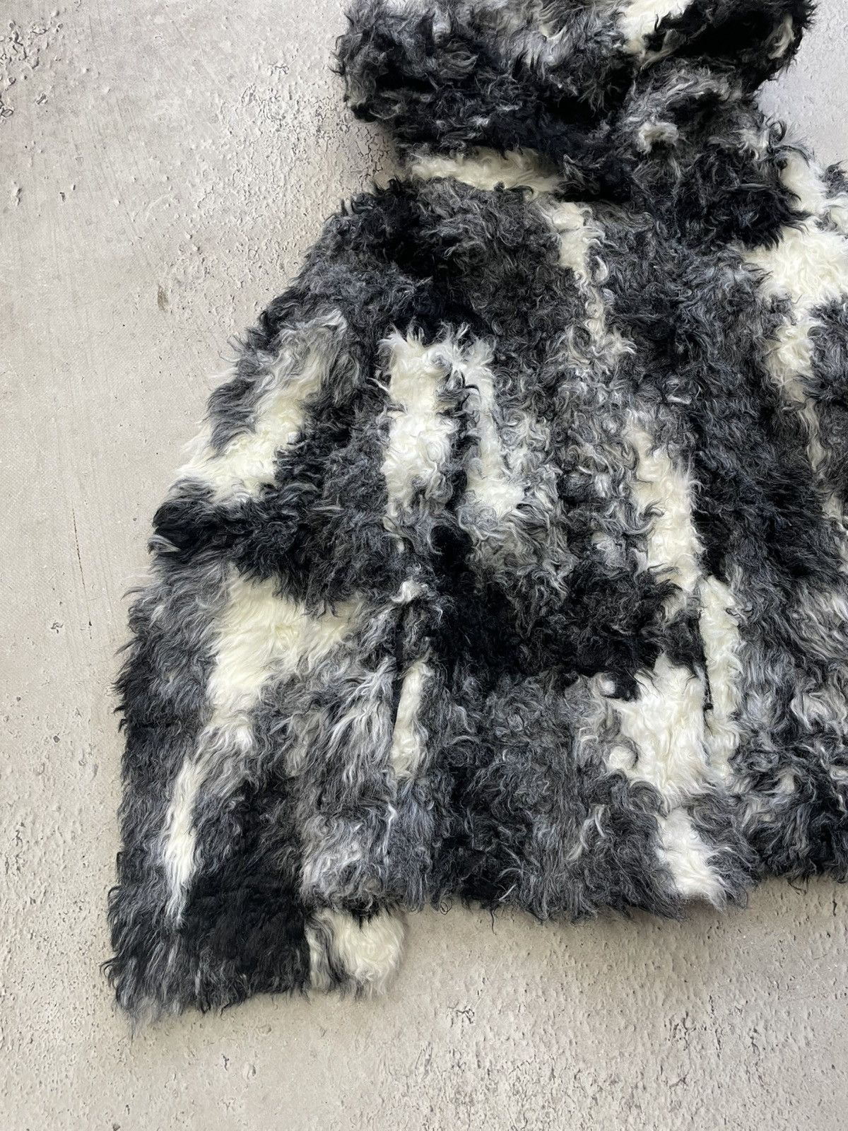 If Six Was Nine Fur faux opium gothic bomber jacket if six was nine y2k Size US S / EU 44-46 / 1 - 2 Thumbnail
