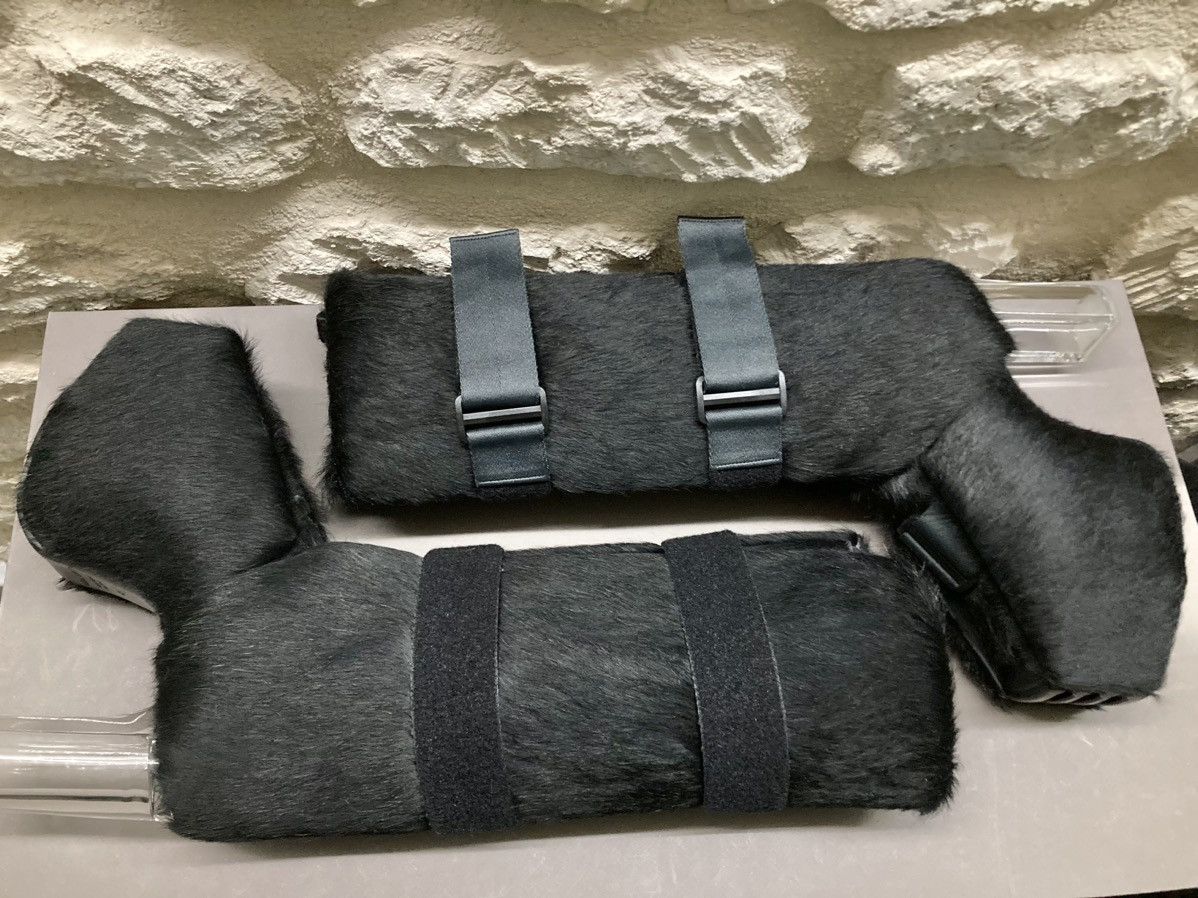 Rick Owens NEVER WORN / Calf Hair Splint Platform Boots by Rick Owens Size US 10 / EU 43 - 5 Thumbnail