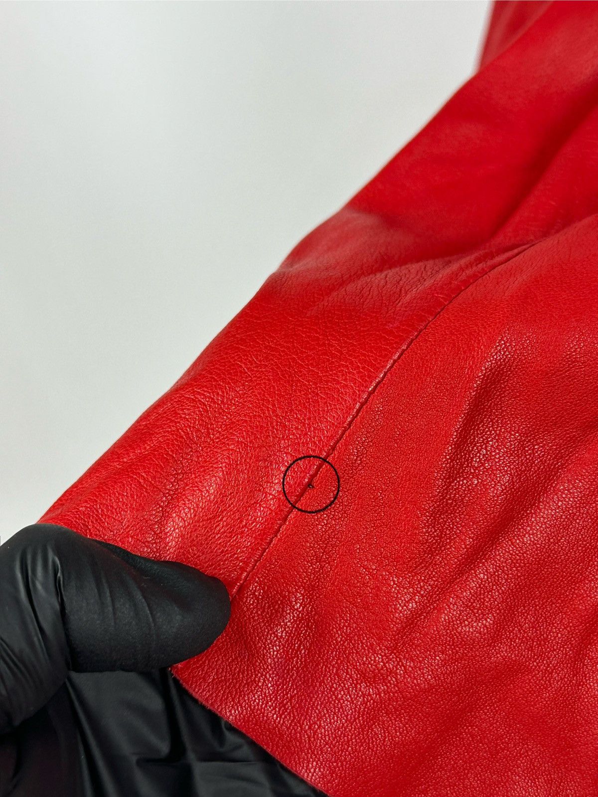 Miu Miu Miu Miu Red Leather Lambskin Mini Skirt Size 27" / US 4 / IT 40 - 21 Thumbnail