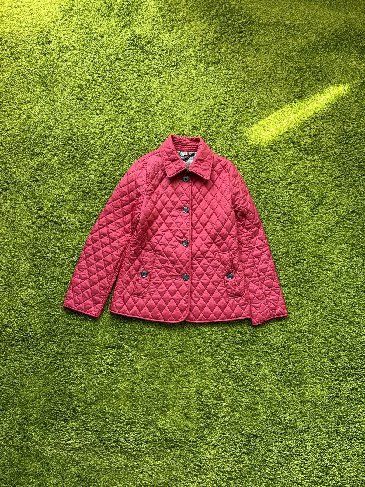 Burberry × Designer Burberry Brit nova check iconic quilted jacket Size S / US 4 / IT 40 - 4 Thumbnail