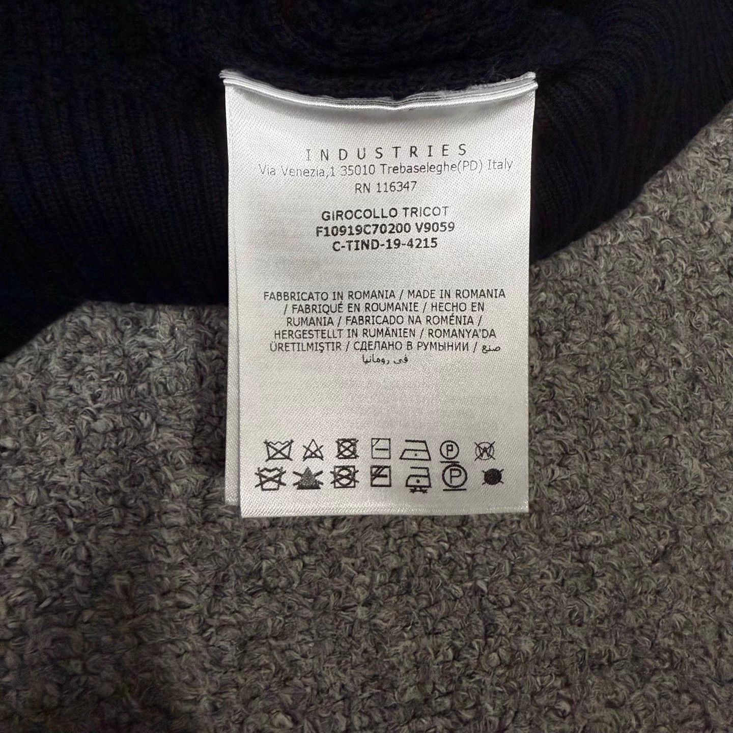 Moncler Moncler Navy striped chest knit sweater XL 99 new Size US XL / EU 56 / 4 - 4 Thumbnail