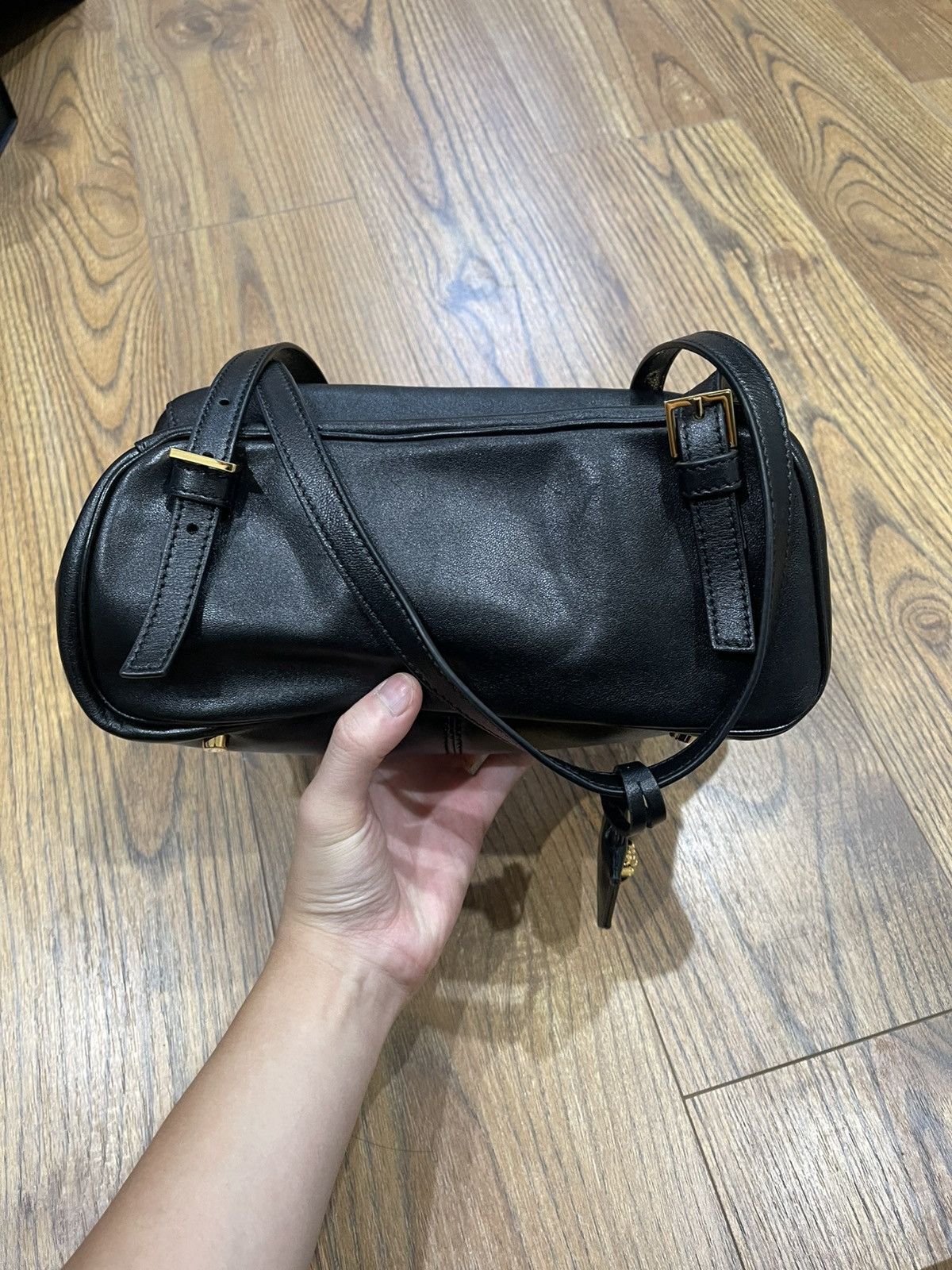 Versace Versace Tag Bowling bag Size ONE SIZE - 2 Thumbnail