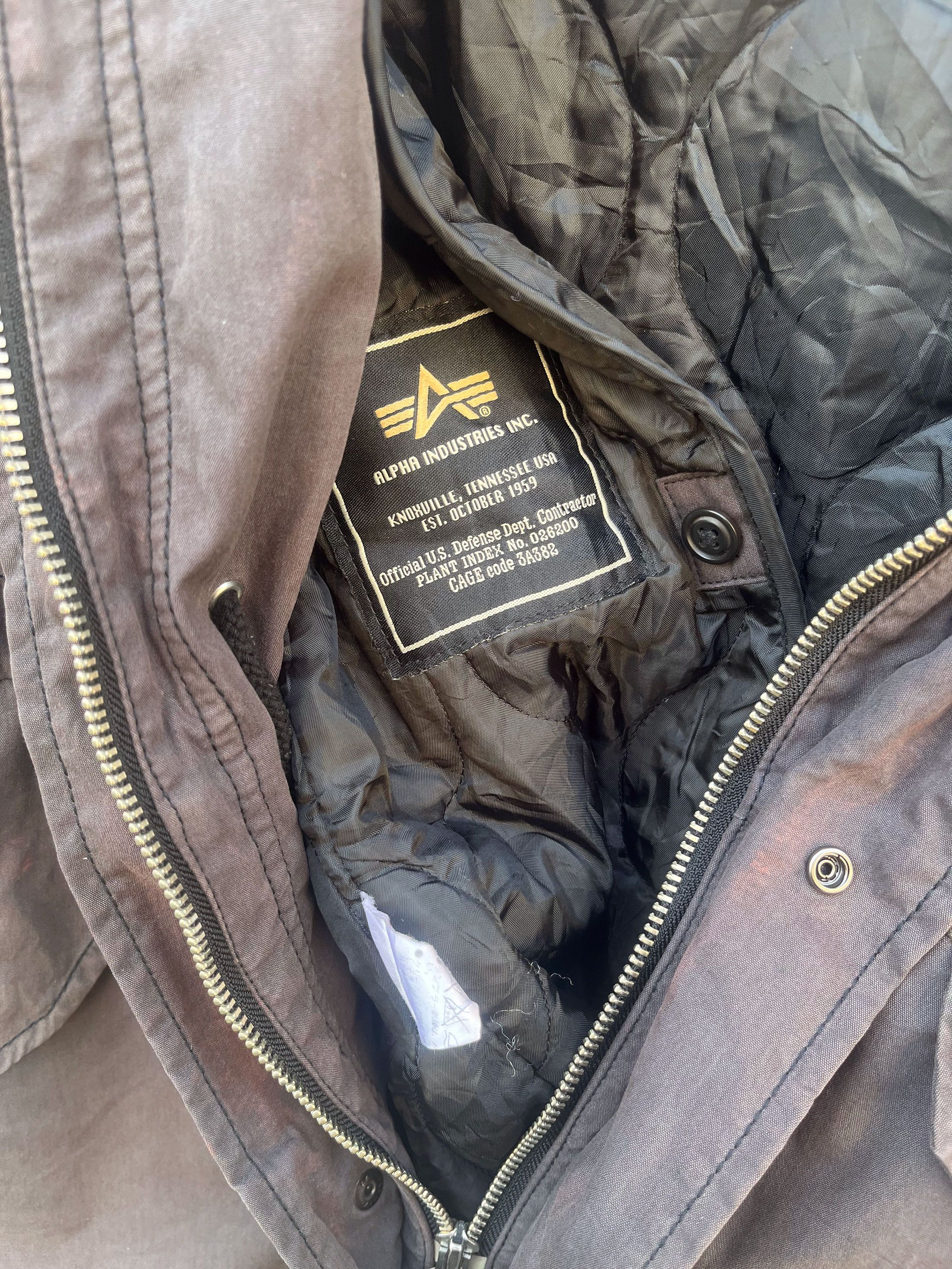 Alpha Industries Margaret Howell Military Hooded Jacket Army Size US M / EU 48-50 / 2 - 7 Thumbnail