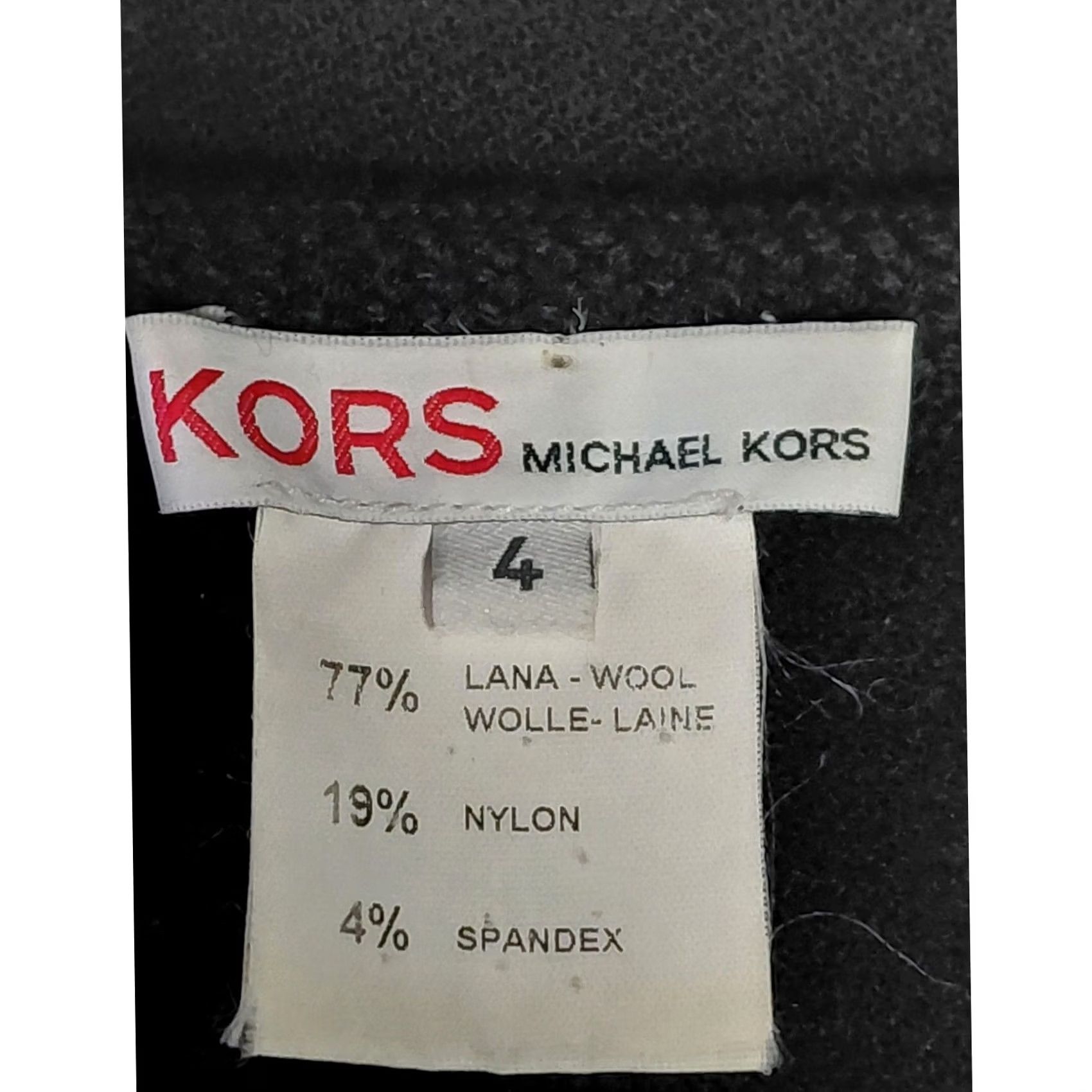 Michael Kors KORS Michael Kors Wool Blend Skirt Black Solid Women Size 4 Mini Short Fall Winter Wool Blend Black Solid Women Size 4 Skirt Mens? Size 27" / US 4 / IT 40 - 3 Thumbnail