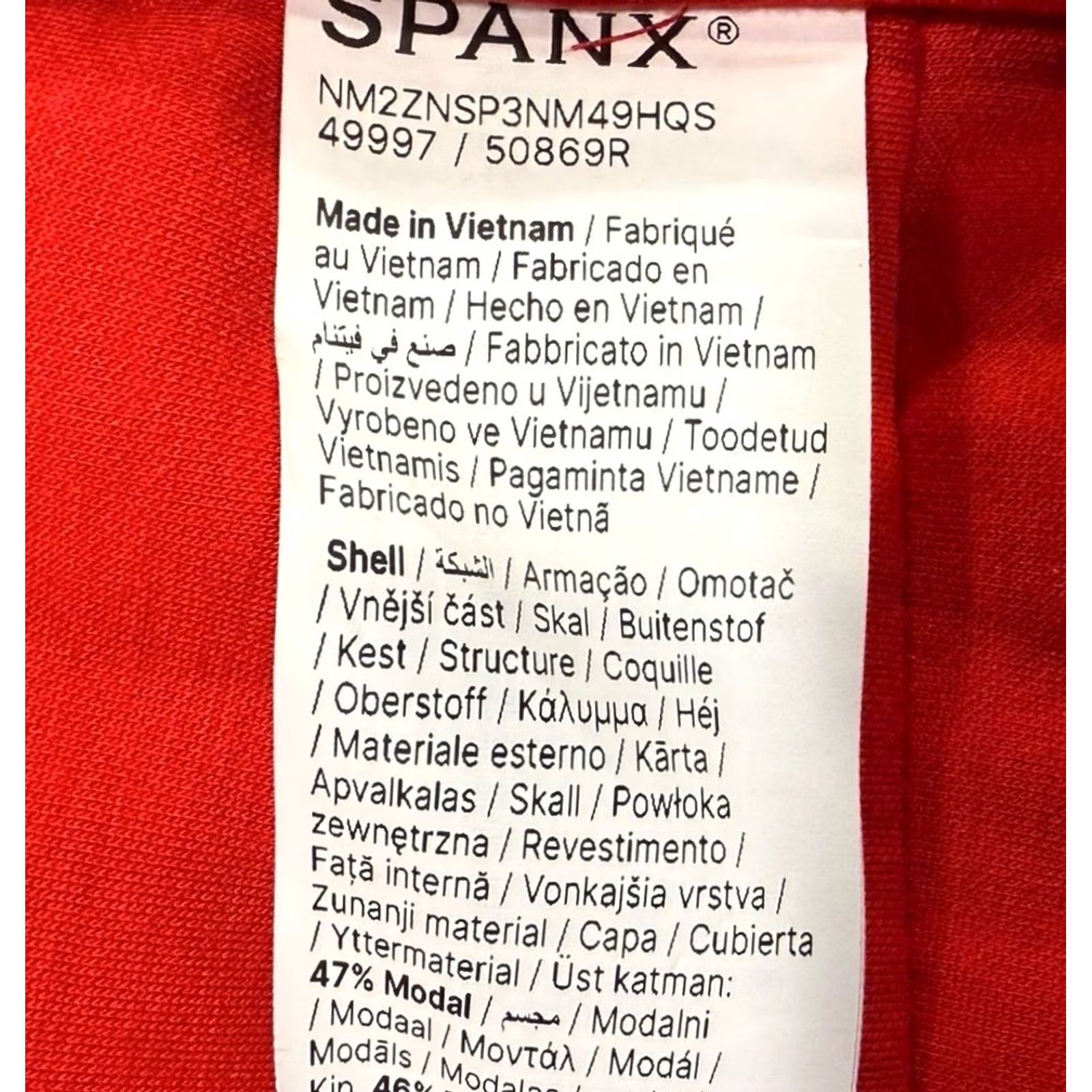 Spanx SPANX AirEssentials Puffer Vest Women's L Red Sleeveless Mid-Length Polyester Wool? No Waist Tie NWT Vintage: No Size L / US 10 / IT 46 - 7 Thumbnail