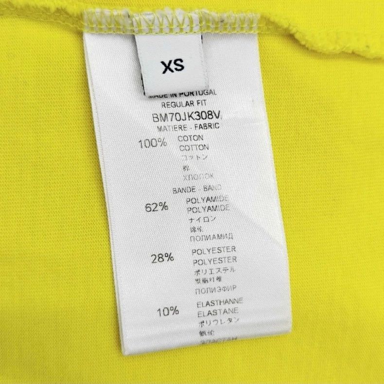 Givenchy Givenchy Sleeve label logo yellow T-shirt Size US XS / EU 42 / 0 - 4 Thumbnail