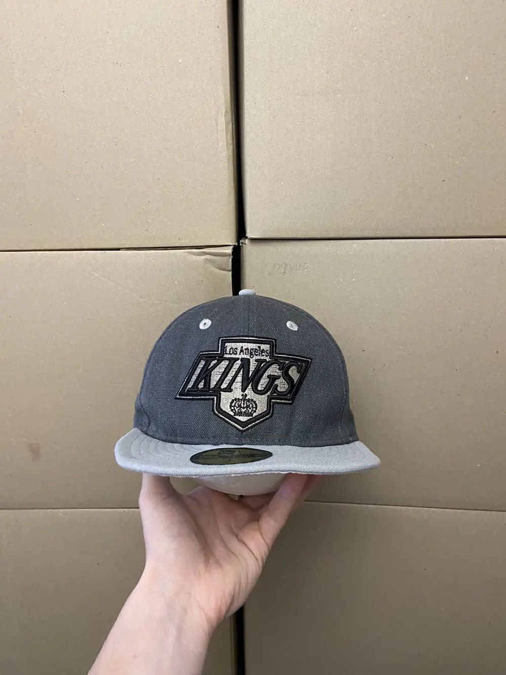 NHL VINTAGE LA KINGS CAP HAT HOKEY NHL JERSEY USA Y2K SKATE Size ONE SIZE - 8 Thumbnail