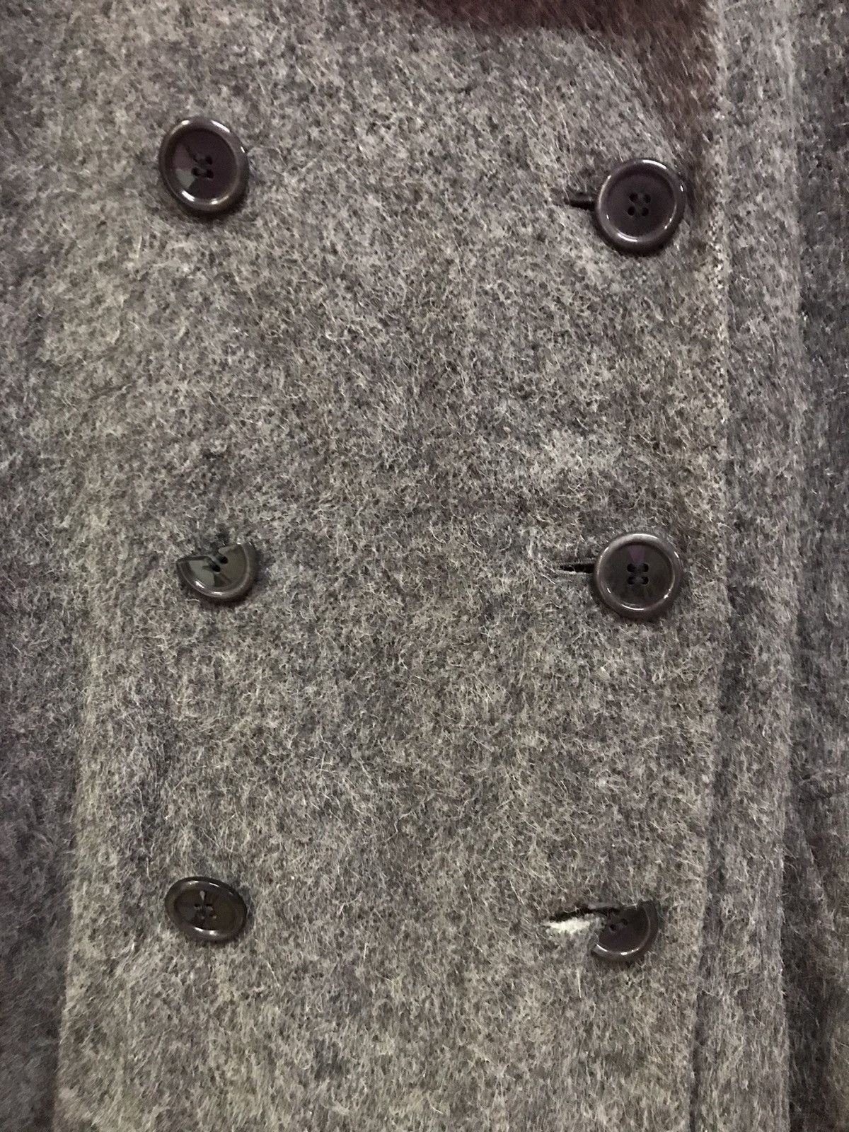 Issey Miyake Sunao Kuwahara Wool Issey Miyake Long Jackets Size US L / EU 52-54 / 3 - 4 Thumbnail