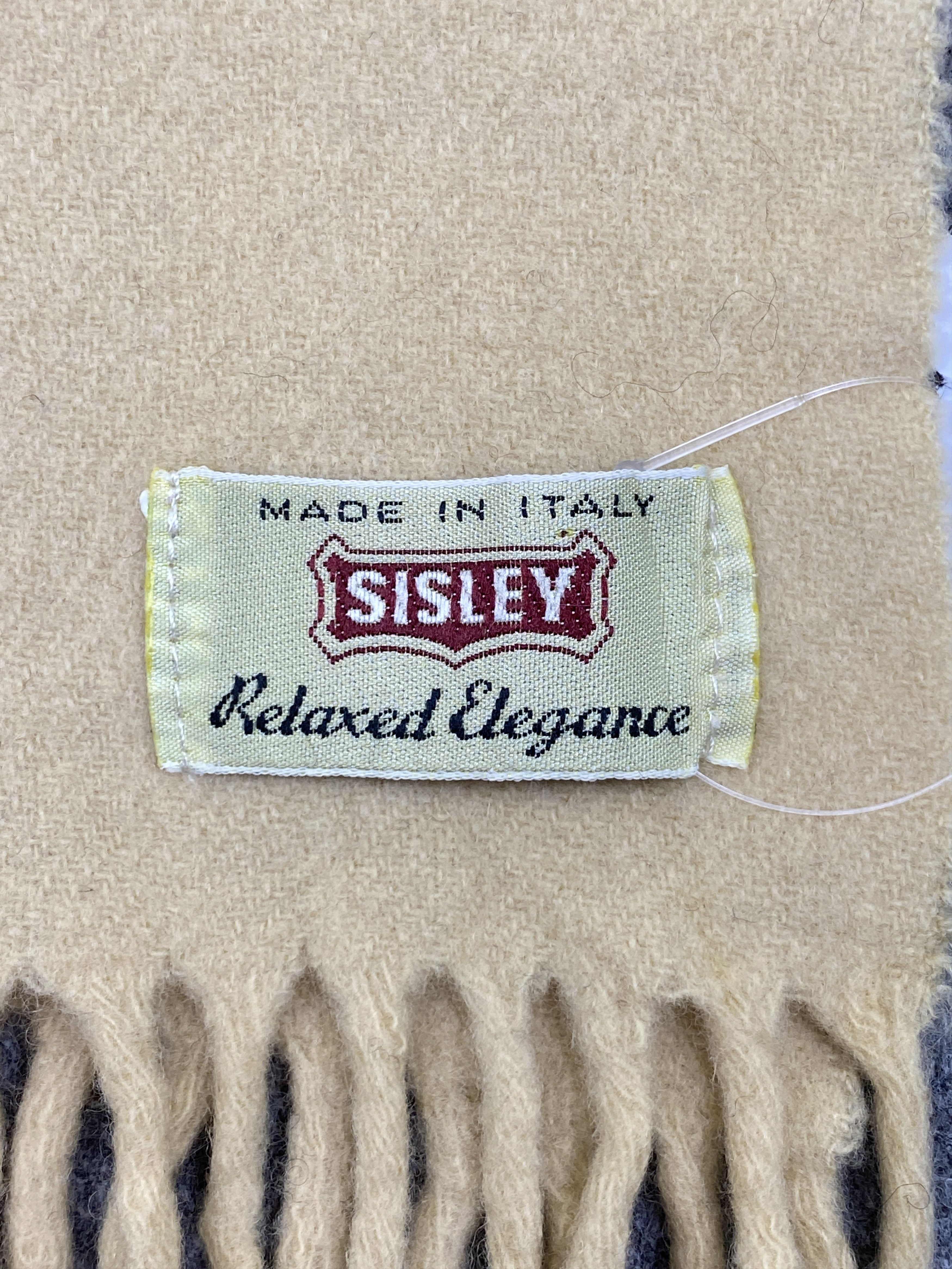 Other Sisley Italian Designer Scarf / Muffler / Neckwear SC0287 Size ONE SIZE - 8 Thumbnail