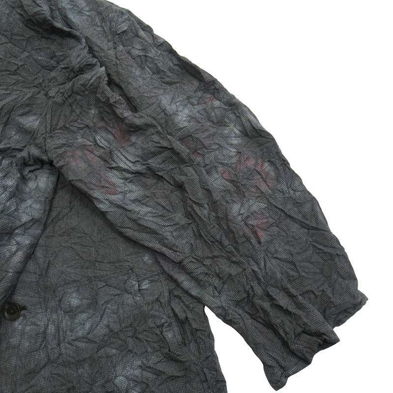 Yohji Yamamoto YOHJI YAMAMOTO POUR HOMME wrinkled long jacket Size US M / EU 48-50 / 2 - 6 Thumbnail