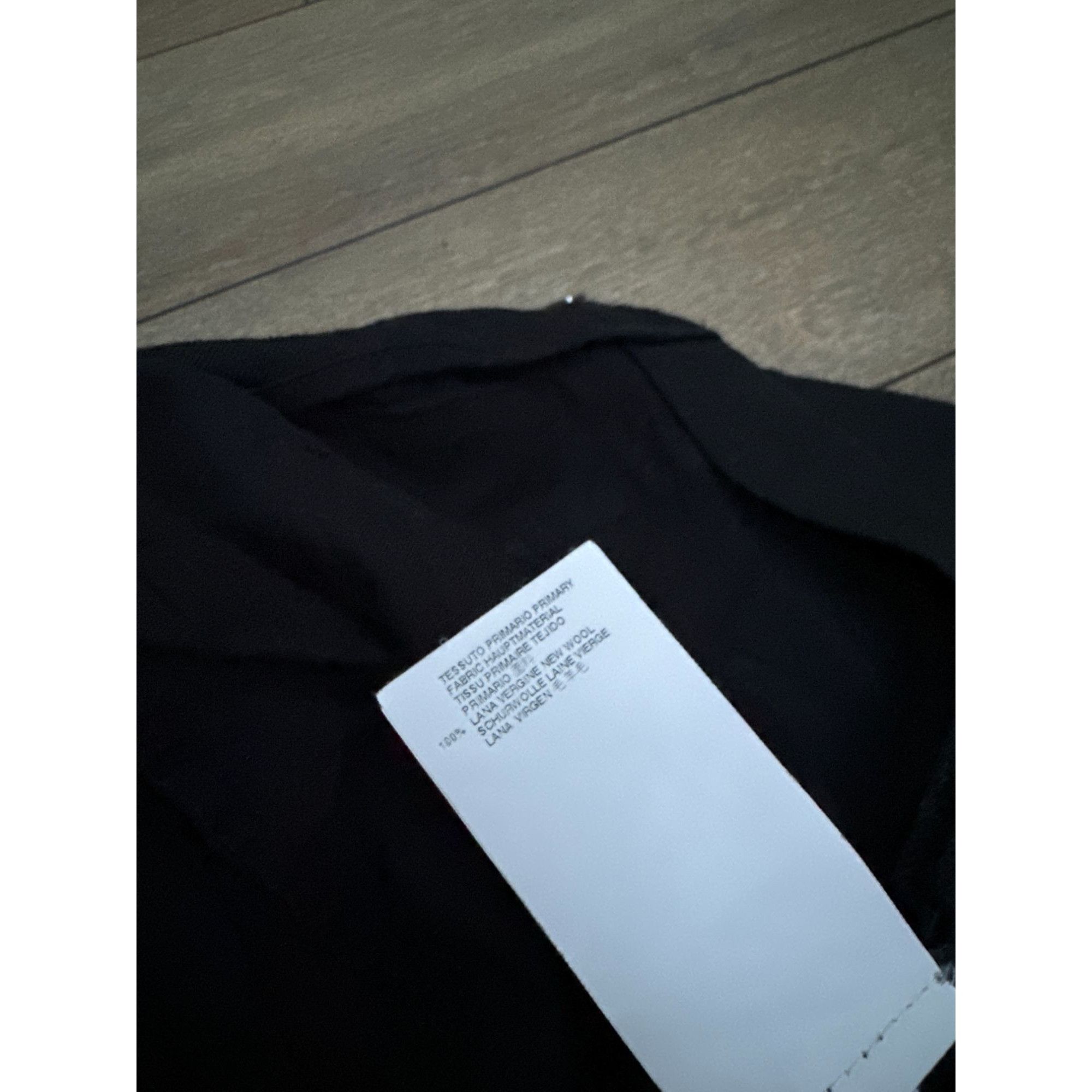 Maison Margiela FW 2013 High Waist Black Wool Pants Size 28" / US 6 / IT 42 - 9 Thumbnail