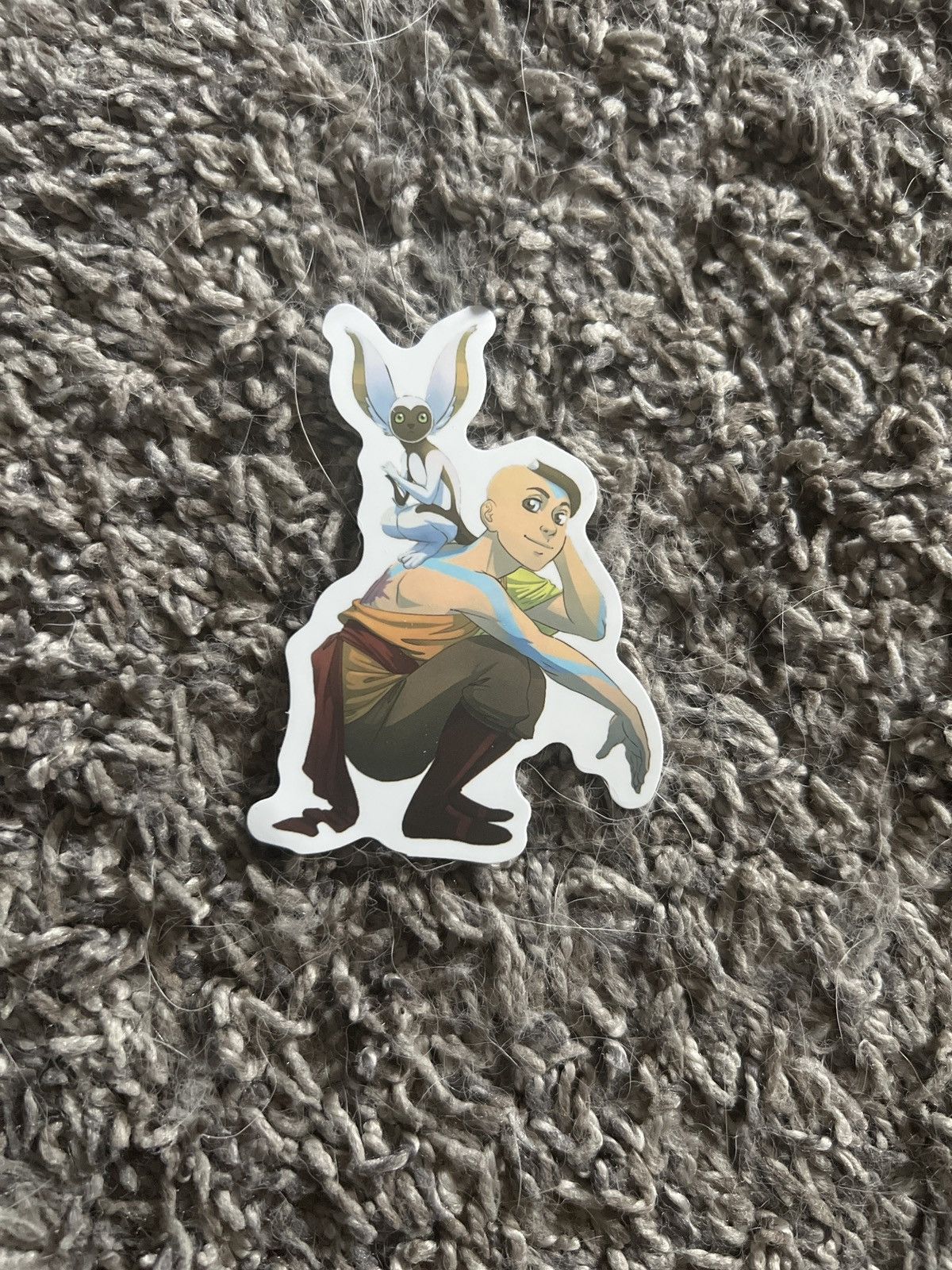 Nickelodeon Nickelodeon Avatar The Last Airbender Aang & Momo Sticker Size ONE SIZE - 1 Thumbnail