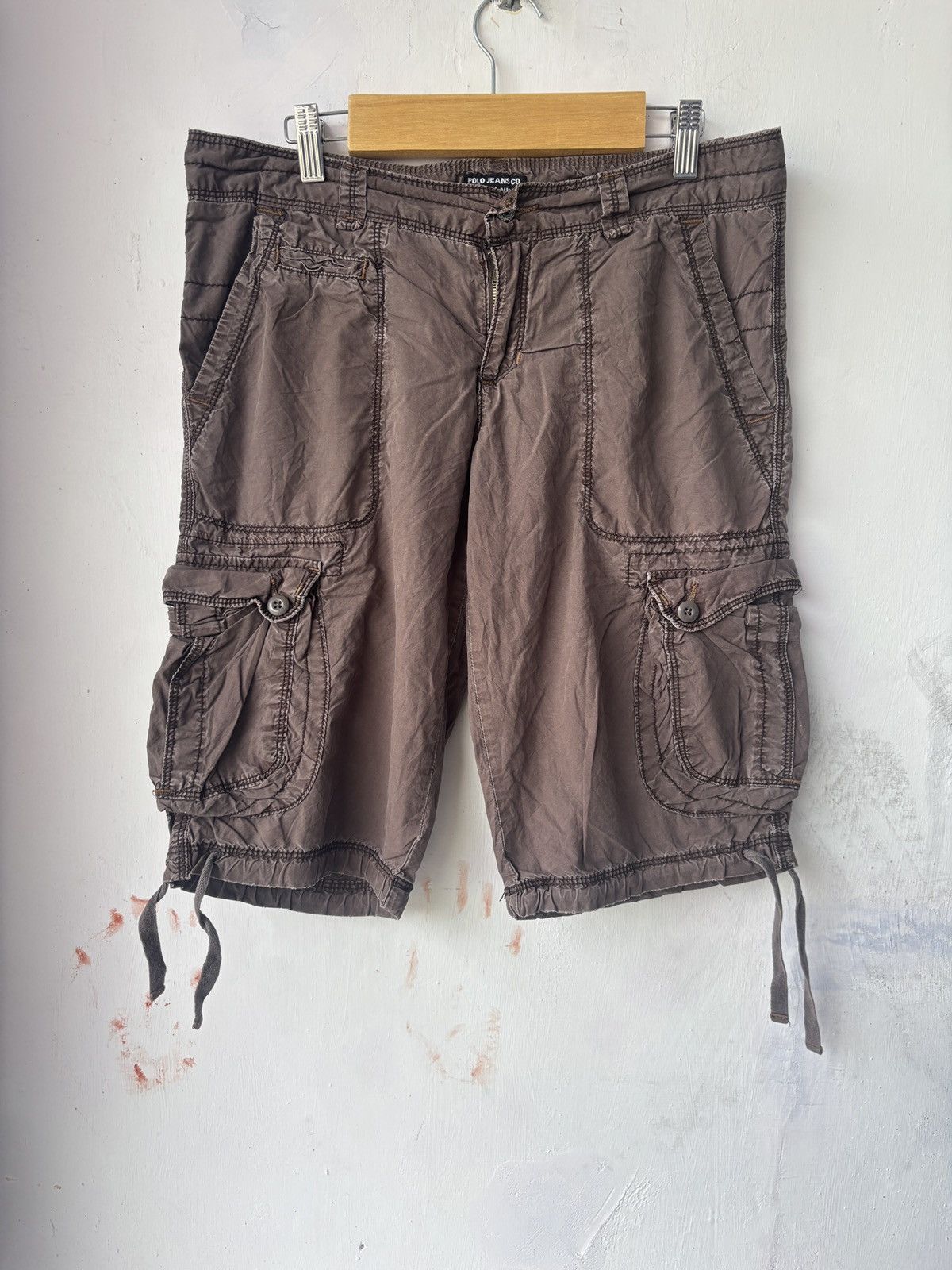 Polo Ralph Lauren 🔥Archival Polo Ralph Lauren Floral Lined Utility Shorts Size US 32 / EU 48 - 2 Thumbnail