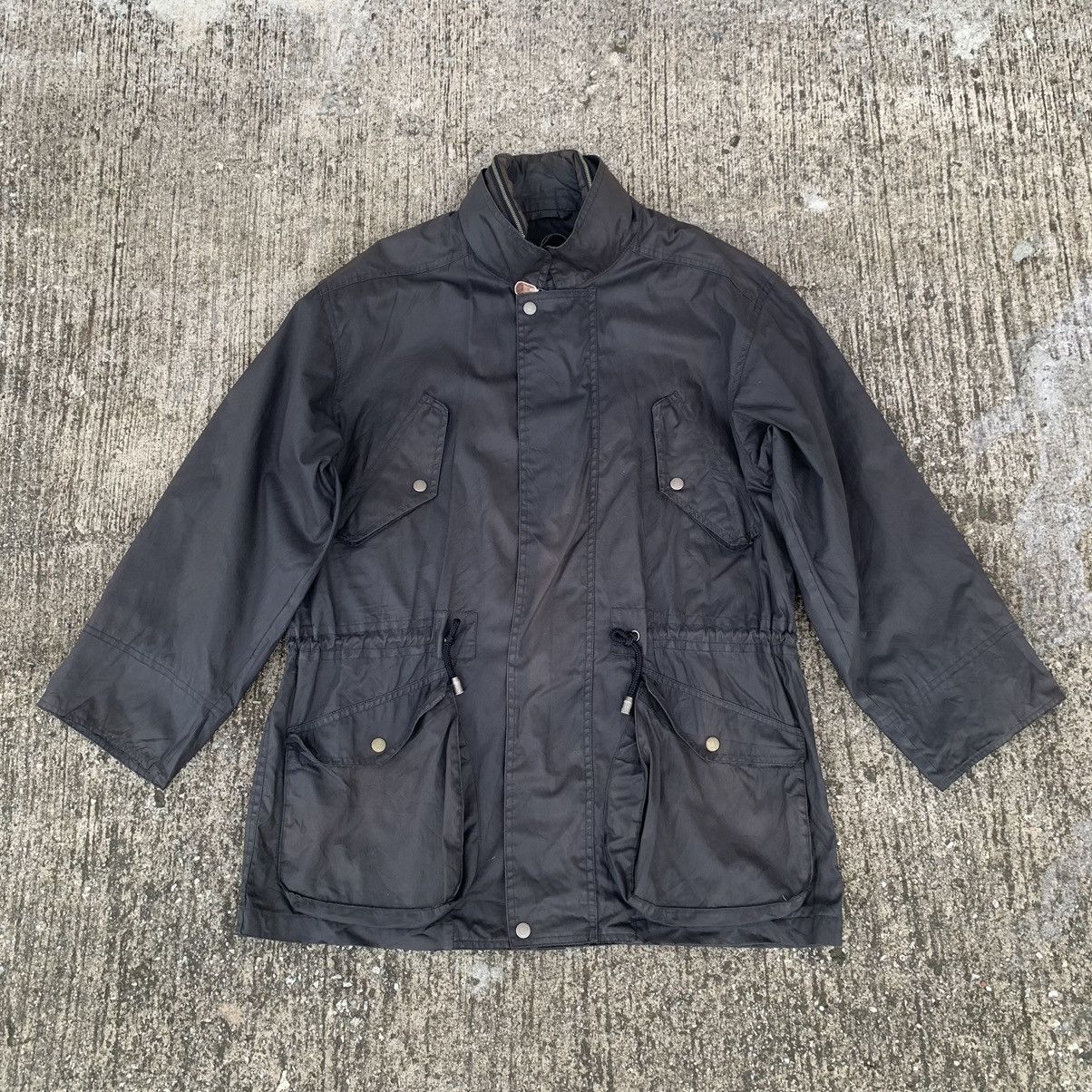 Joseph Abboud Rare 🔥 vintage 90s sun faded joseph abboud waxed jacket Size US M / EU 48-50 / 2 - 2 Thumbnail