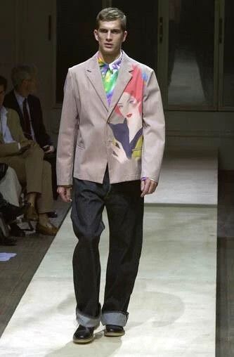 Yohji Yamamoto Yohji Yamamoto 2002SS Saeko Jacket-2505 Size US M / EU 48-50 / 2 - 7 Thumbnail