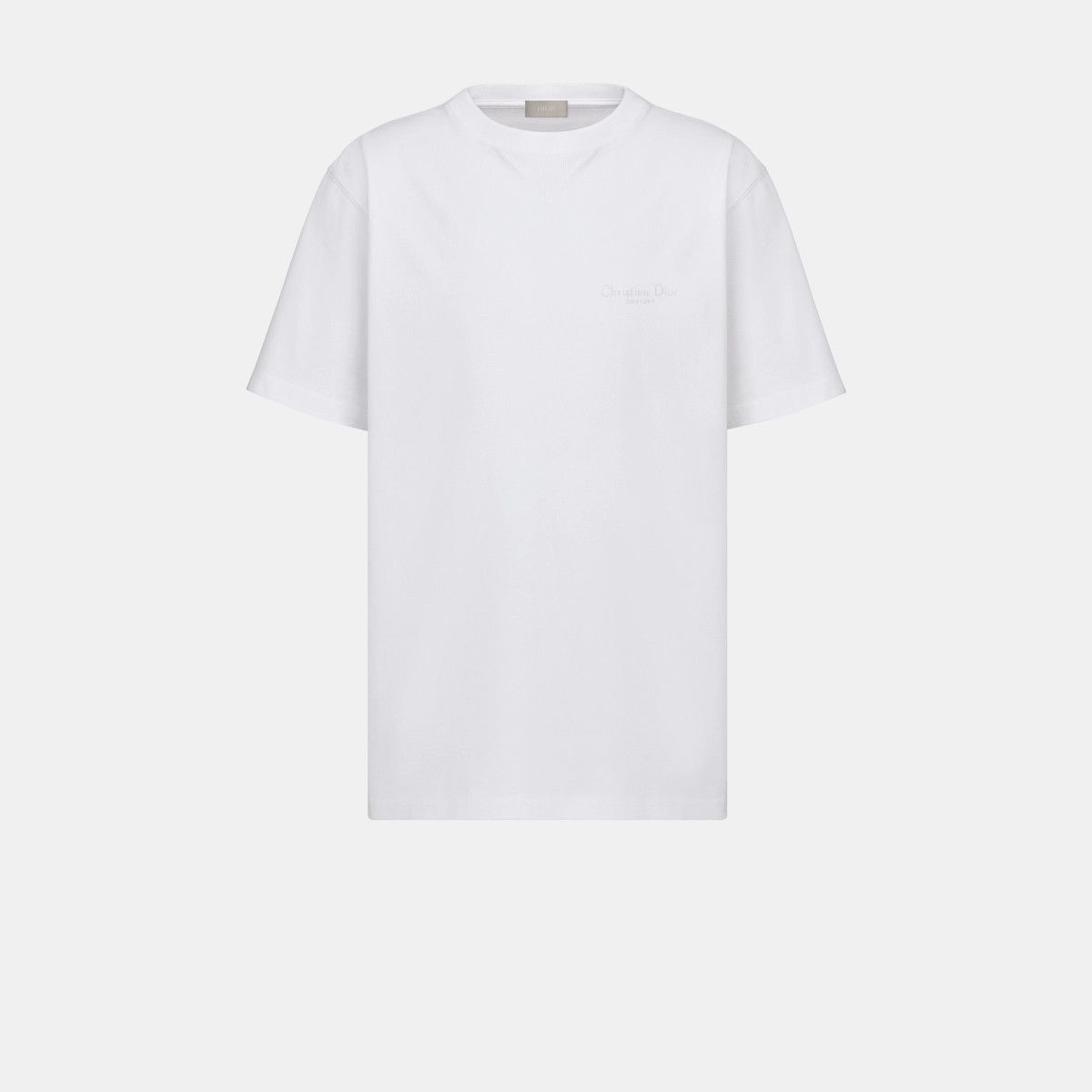 Dior o1bcso1str1224 Couture Relaxed-Fit T-Shirt in White Size US L / EU 52-54 / 3 - 1 Thumbnail