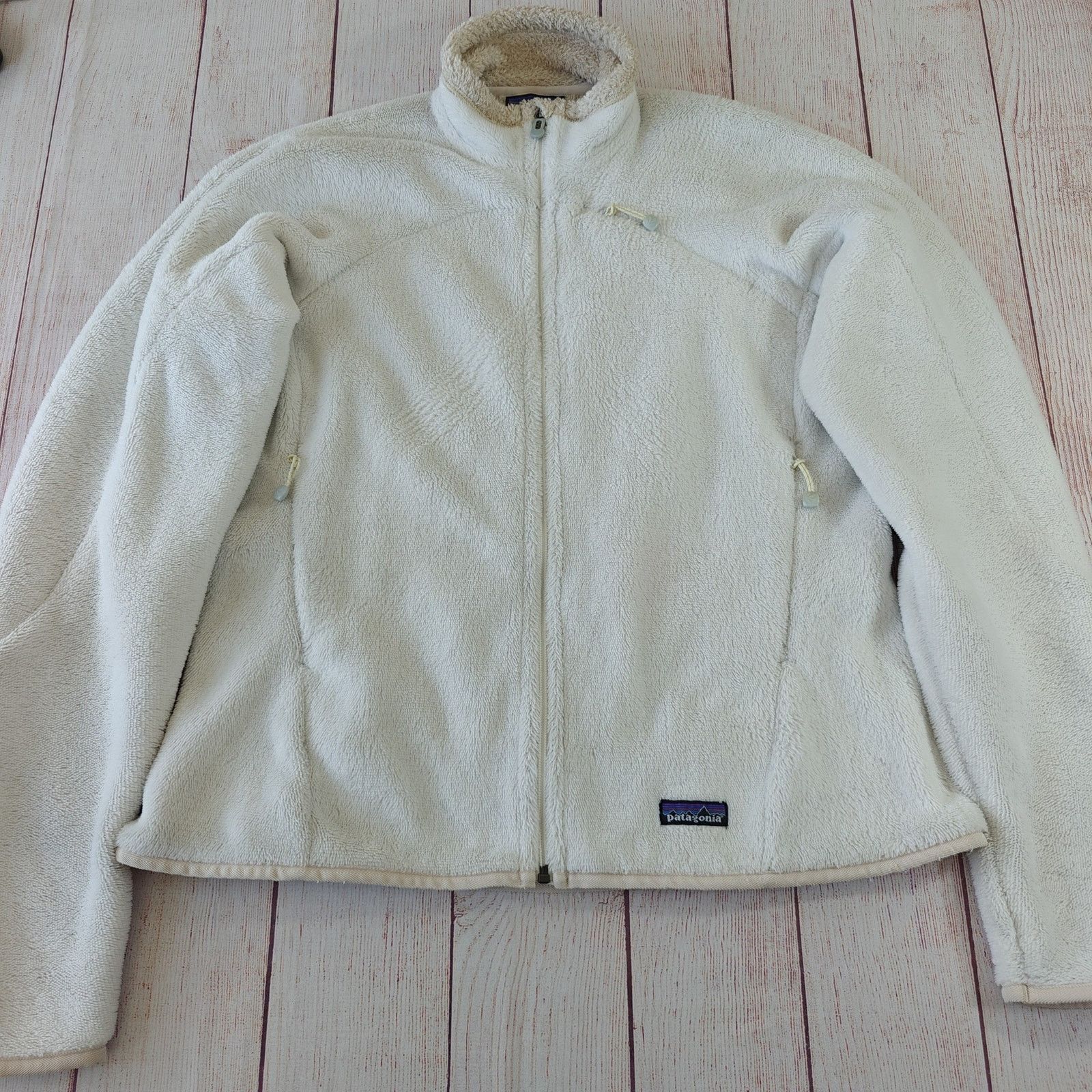 Patagonia W's Patagonia Cream Regulator R4 Fleece Jacket sz L Size L / US 10 / IT 46 - 6 Thumbnail