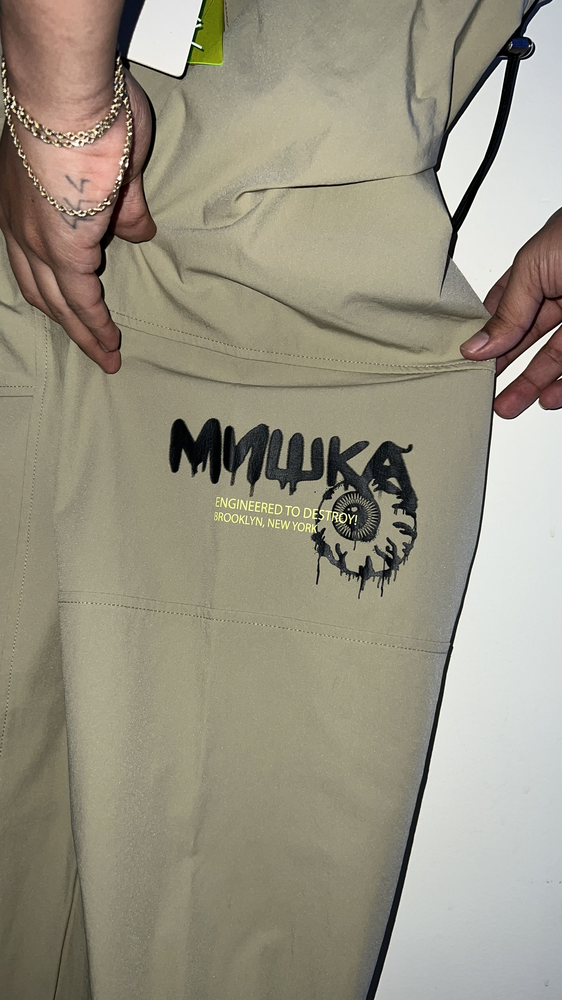 Mishka MISHKA CARGO PANTS Size US 34 / EU 50 - 6 Thumbnail