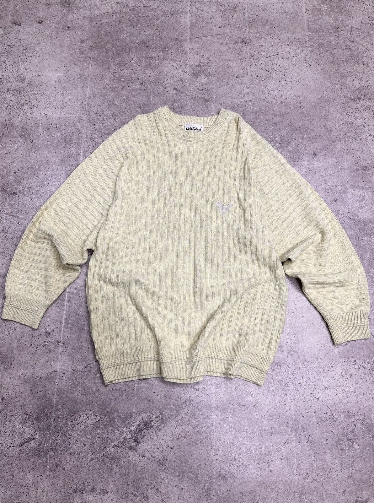 14th Addiction Vintage Carlo Colucci Sweater Googi style wool Japan Gothic Size US L / EU 52-54 / 3 - 2 Thumbnail