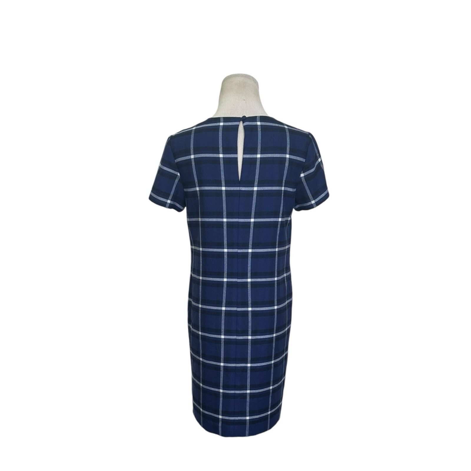 Banana Republic Banana Republic check print mini dress size XSP Size XS / US 0-2 / IT 36-38 - 2 Thumbnail