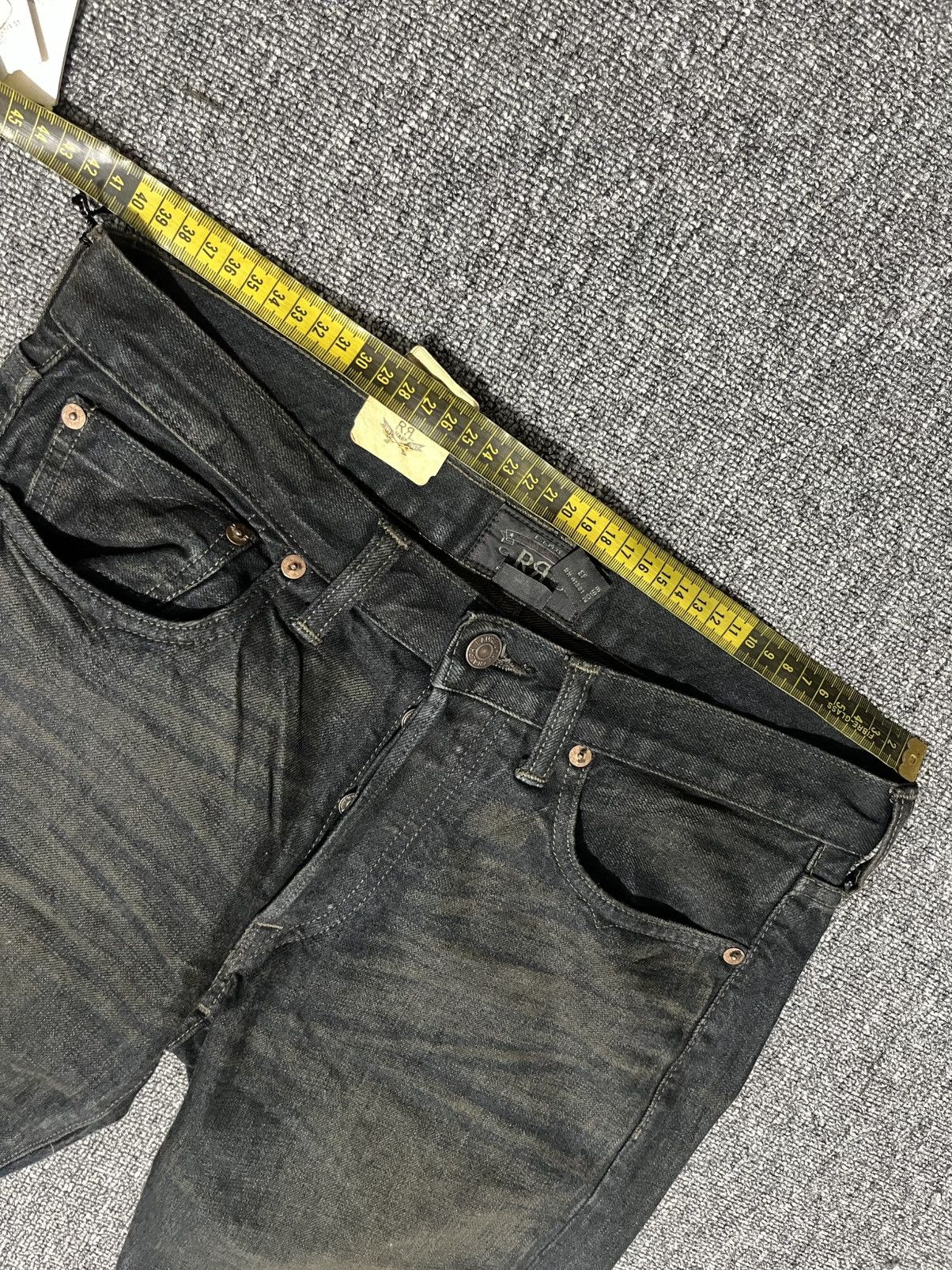 RRL Ralph Lauren Double RRL Denim Straight Selvedge Tombstone Size US 32 / EU 48 - 20 Thumbnail
