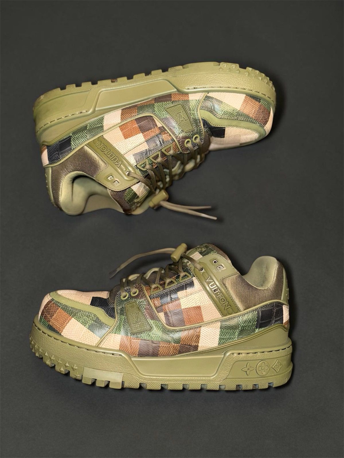 Louis Vuitton Louis vuitton damier green Size US 8.5 / EU 41-42 - 4 Thumbnail