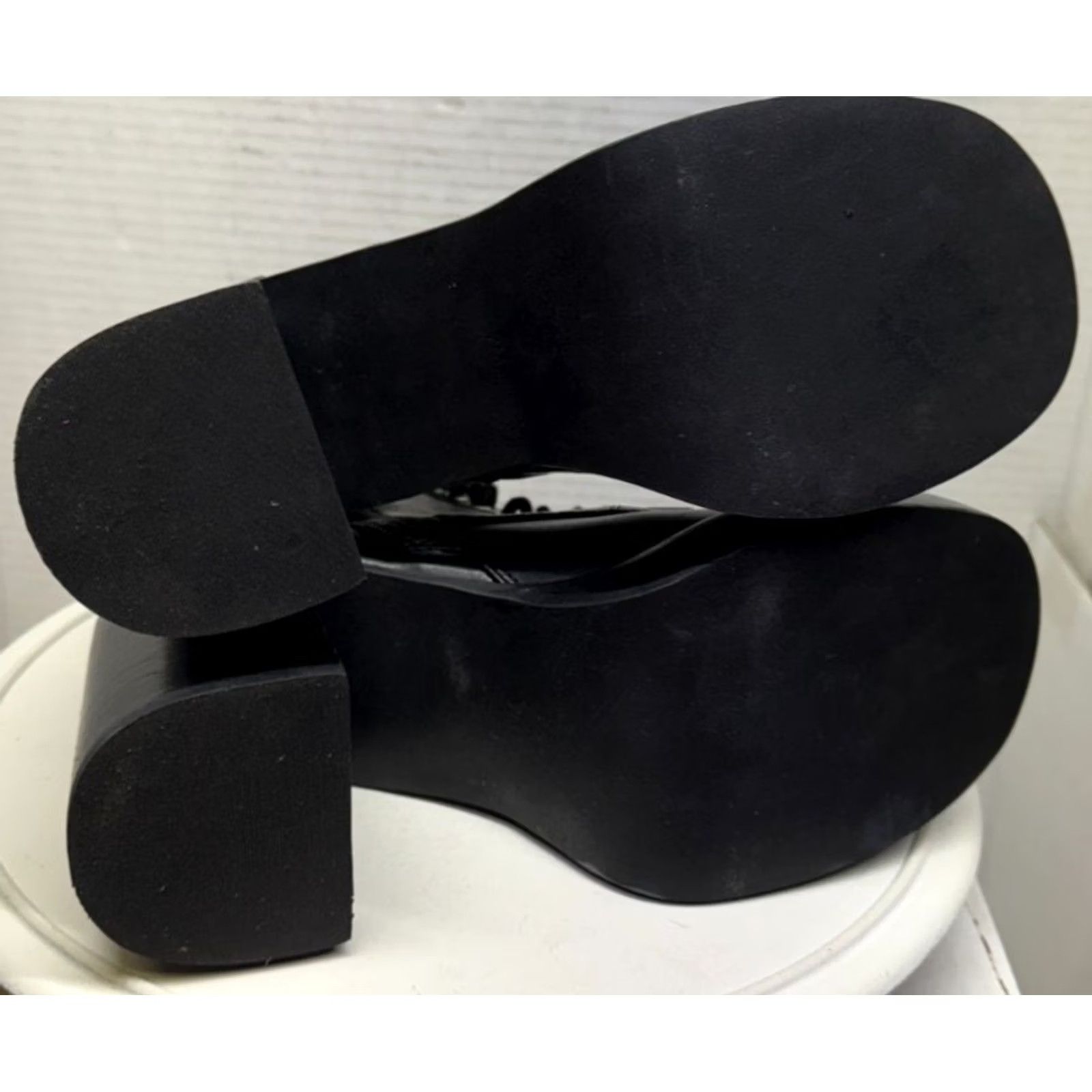 Dolls Kill Dolls Kill The Craft Boots Goth Mood Black Platform 3.75 Heels Lace Zip Women 7M Size US 7 / IT 37 - 3 Thumbnail