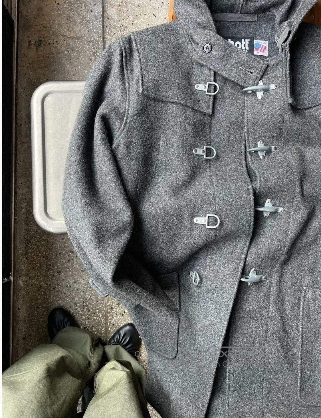 Schott Schott Vintage Wool Coat. Size US M / EU 48-50 / 2 - 4 Thumbnail