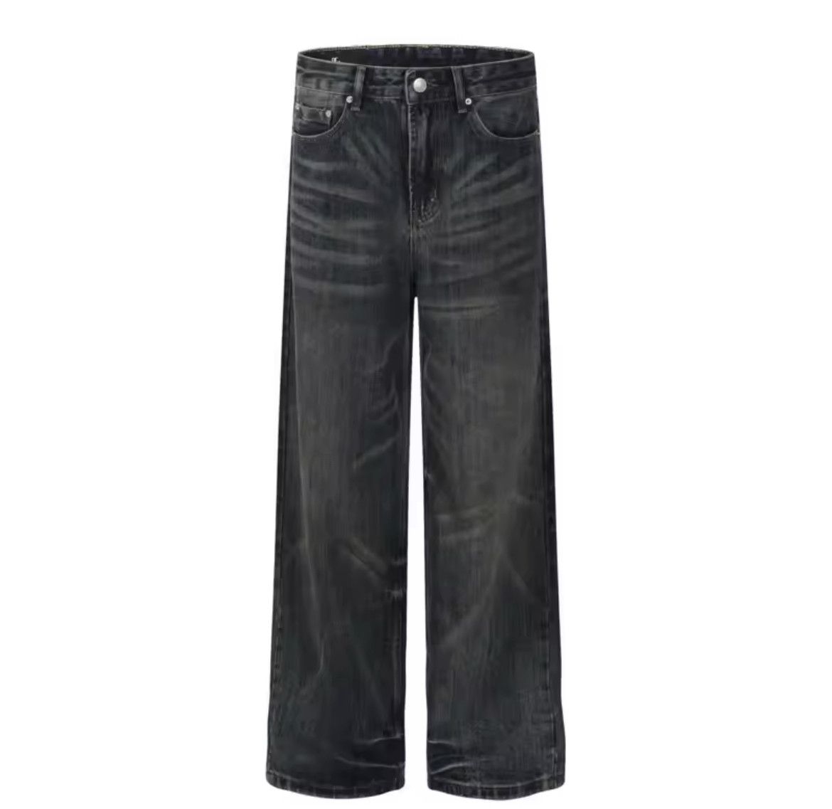 Japanese Brand × Jean Vintage Washed Loose Denim Jean Size US 29 - 5 Thumbnail